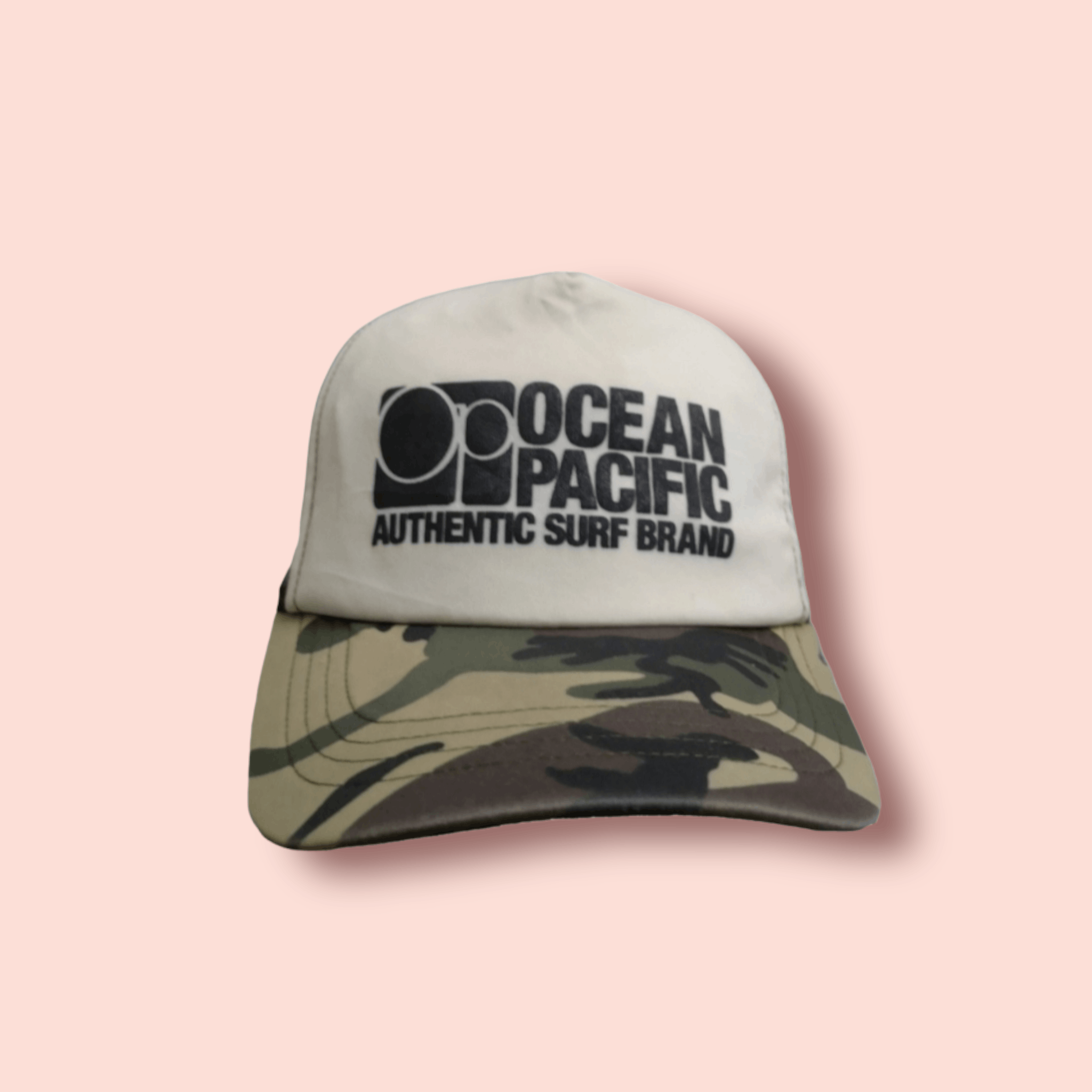 Ocean Pacific OCEAN PACIFIC VTG CAMO TRUCKER HAT Size ONE SIZE - 2 Thumbnail