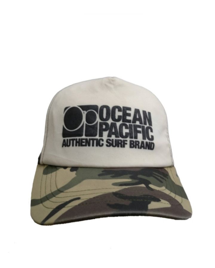Ocean Pacific OCEAN PACIFIC VTG CAMO TRUCKER HAT Size ONE SIZE - 3 Thumbnail