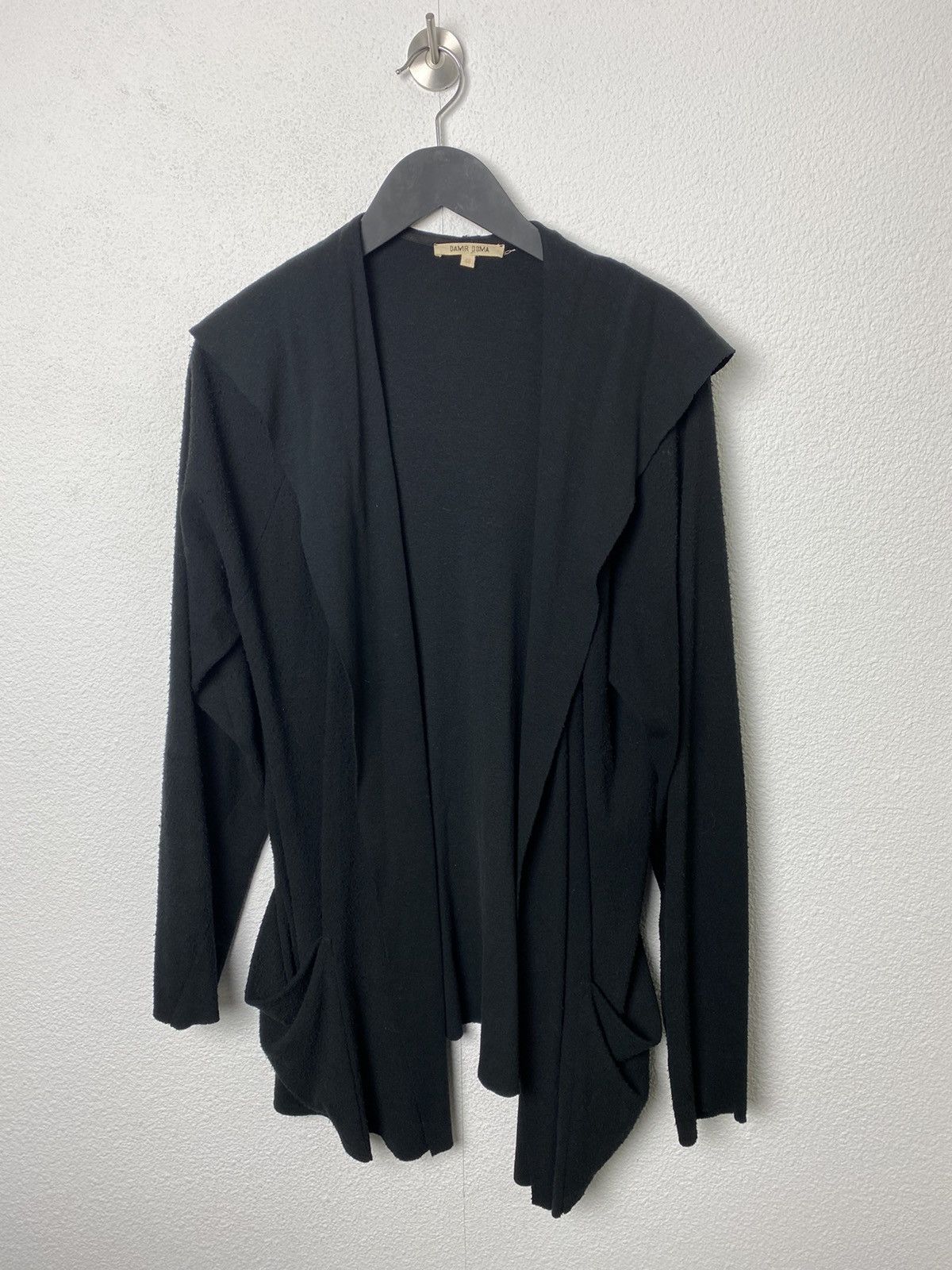 Damir Doma Black cape with hood | Grailed