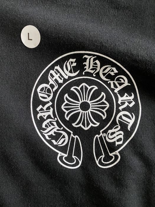 Chrome Hearts Chrome Hearts Horseshoe Zip Up Hoodie Los Angeles ...