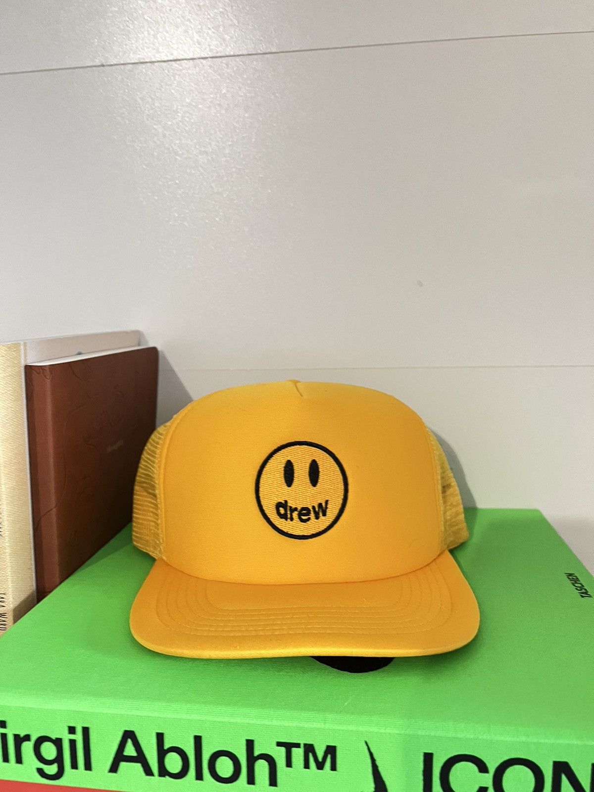Drew House Drew House Yellow Trucker Mascot Hat Grailed