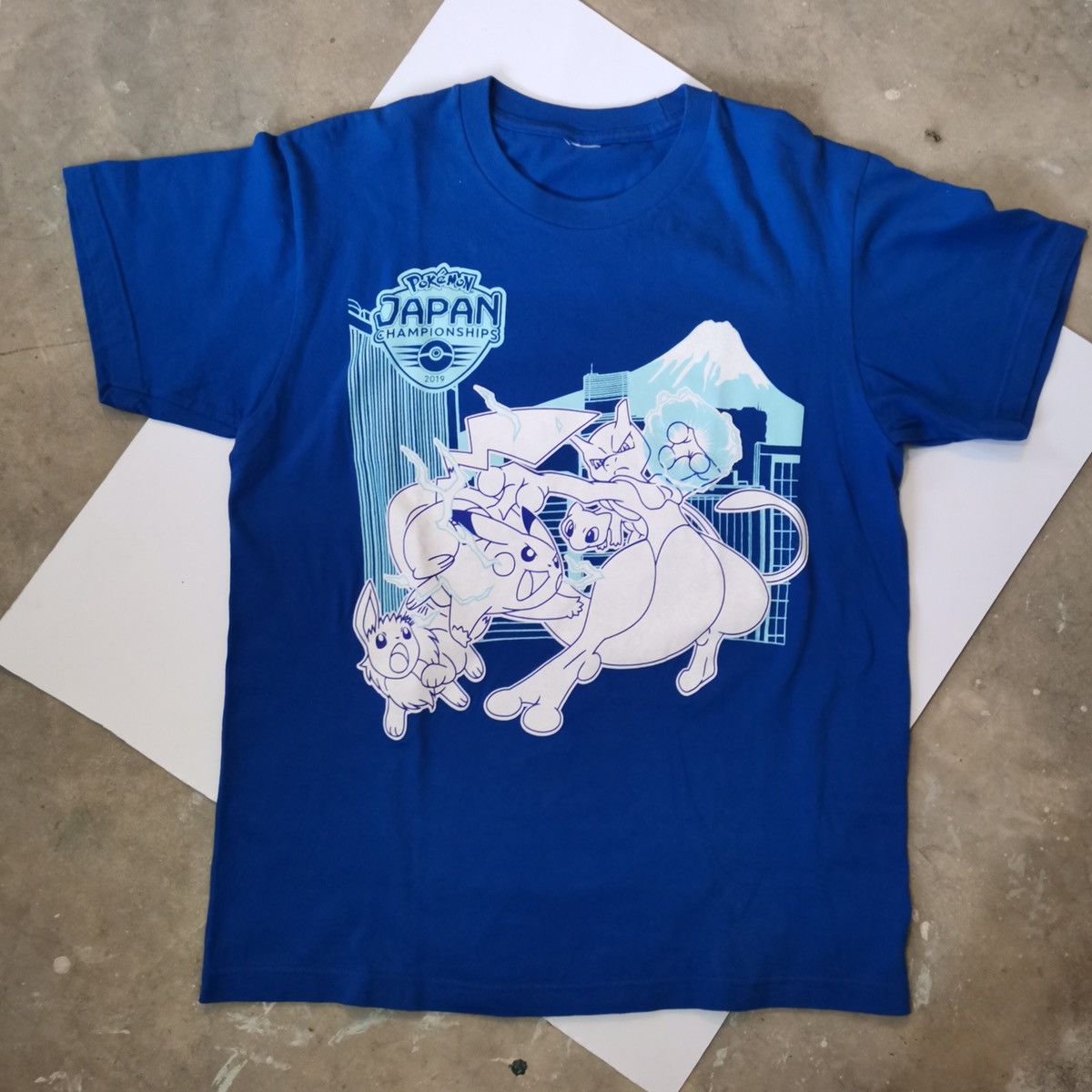Cartoon Network Pokemon Championship Anime Manga Japanese Shirt Size US M / EU 48-50 / 2 - 2 Thumbnail