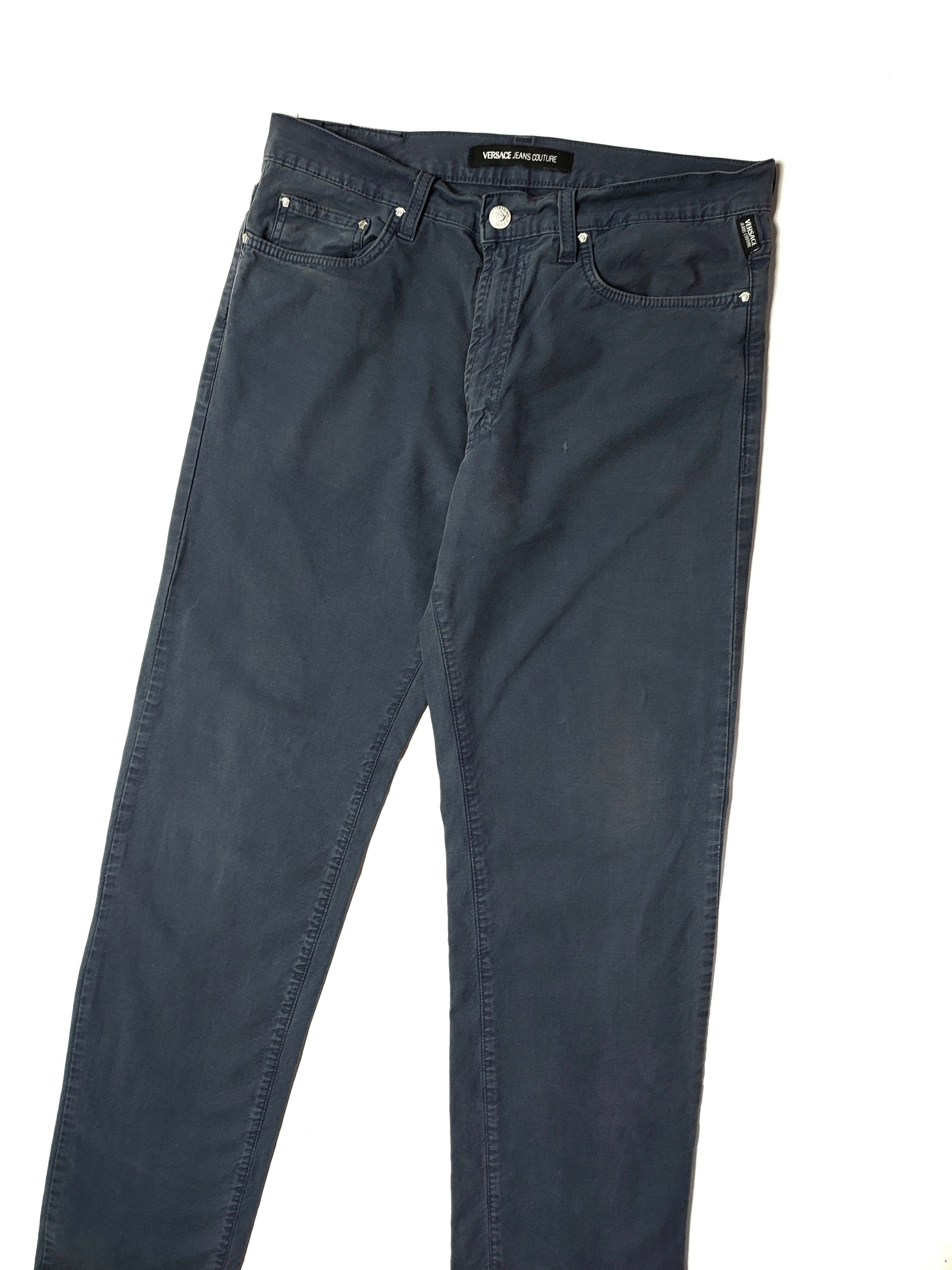 Versace × Versace Jeans Couture Versace Jeans Couture Grey pants Size US 30 / EU 46 - 1 Thumbnail
