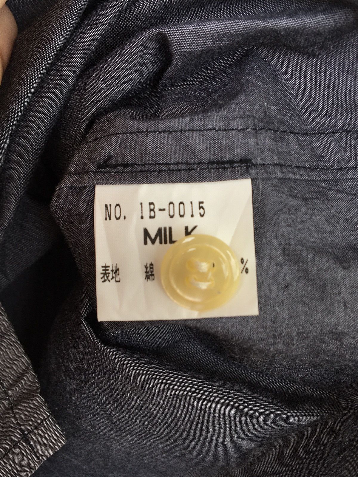 Japanese Brand Rare MilkBoy Half Button Shirts Size US XL / EU 56 / 4 - 7 Thumbnail