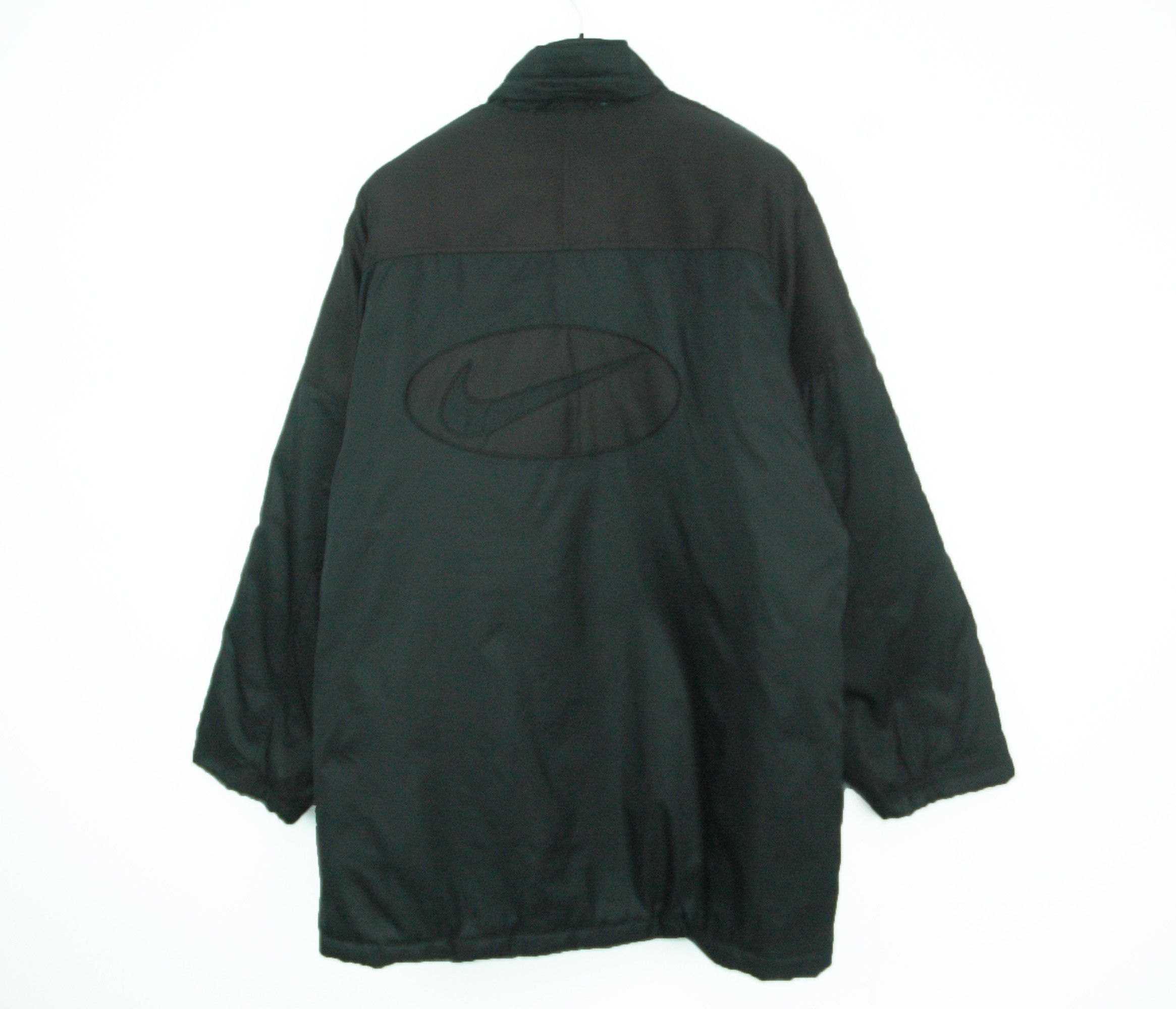 Nike Vintage Nike Big Black Swoosh Logo Size US XL / EU 56 / 4 - 2 Thumbnail