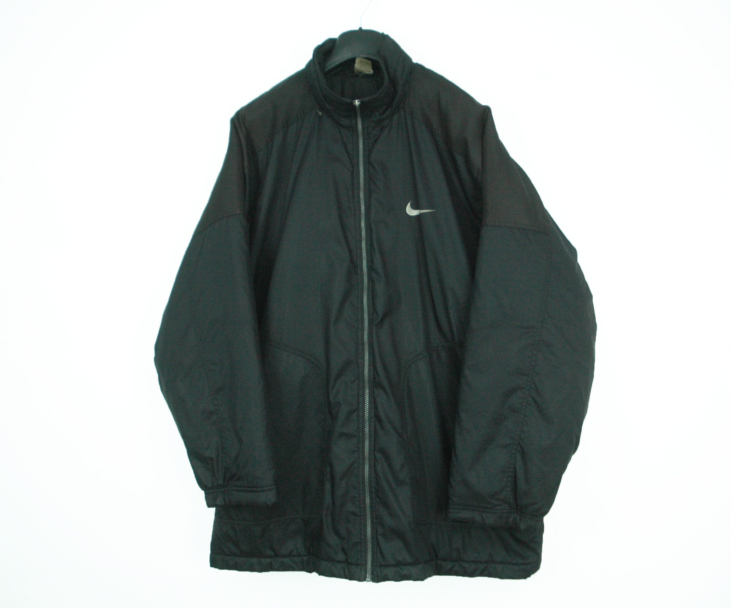 Nike Vintage Nike Big Black Swoosh Logo Size US XL / EU 56 / 4 - 3 Thumbnail