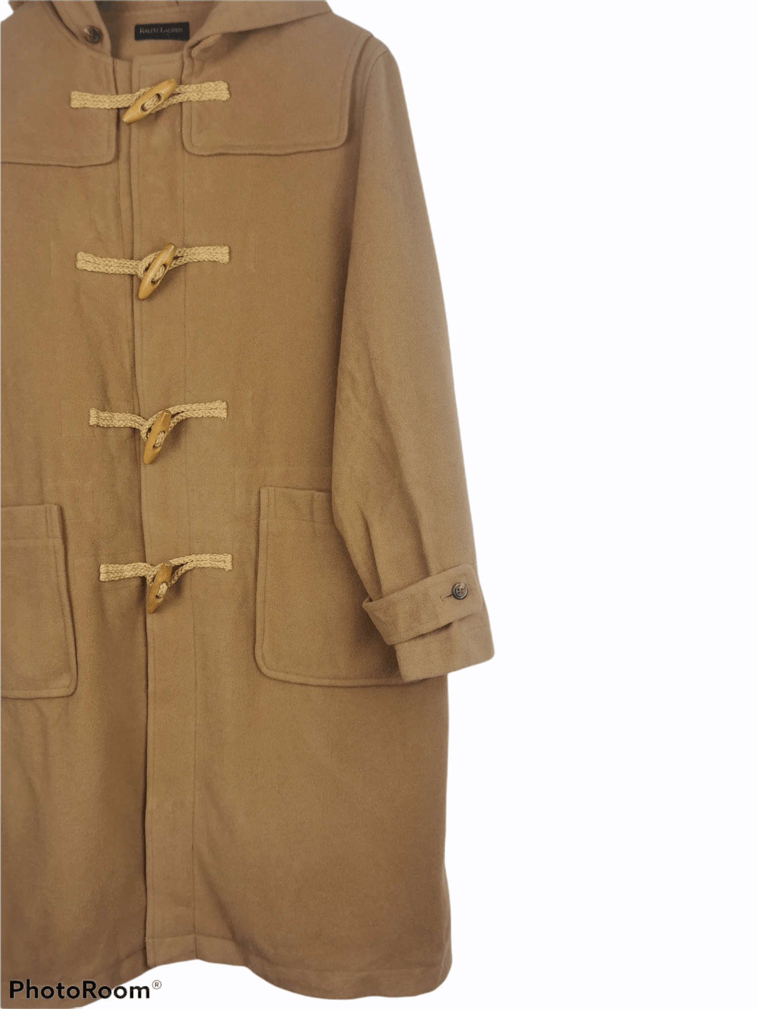 Ralph Lauren Ralph Lauren Wool Duffle Coat Jacket Size US L / EU 52-54 / 3 - 3 Thumbnail