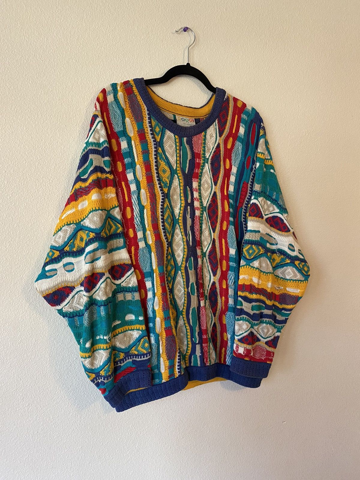 Vintage Authentic Vintage 90s Coogi Australia Knit Sweater | Grailed