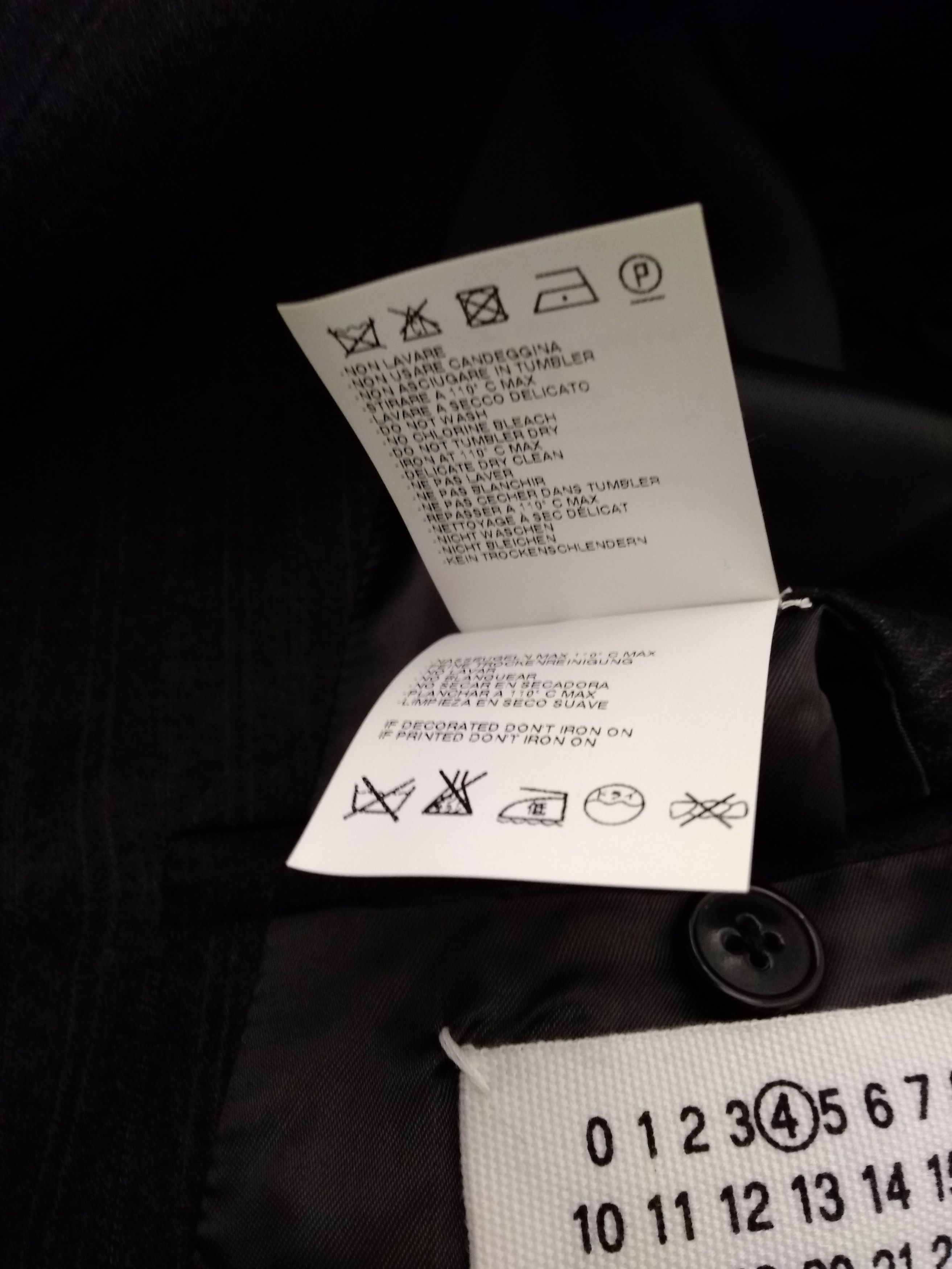 Maison Margiela Maison Martin Margiela Grey Wool Jacket IT42 Size M / US 6-8 / IT 42-44 - 9 Thumbnail