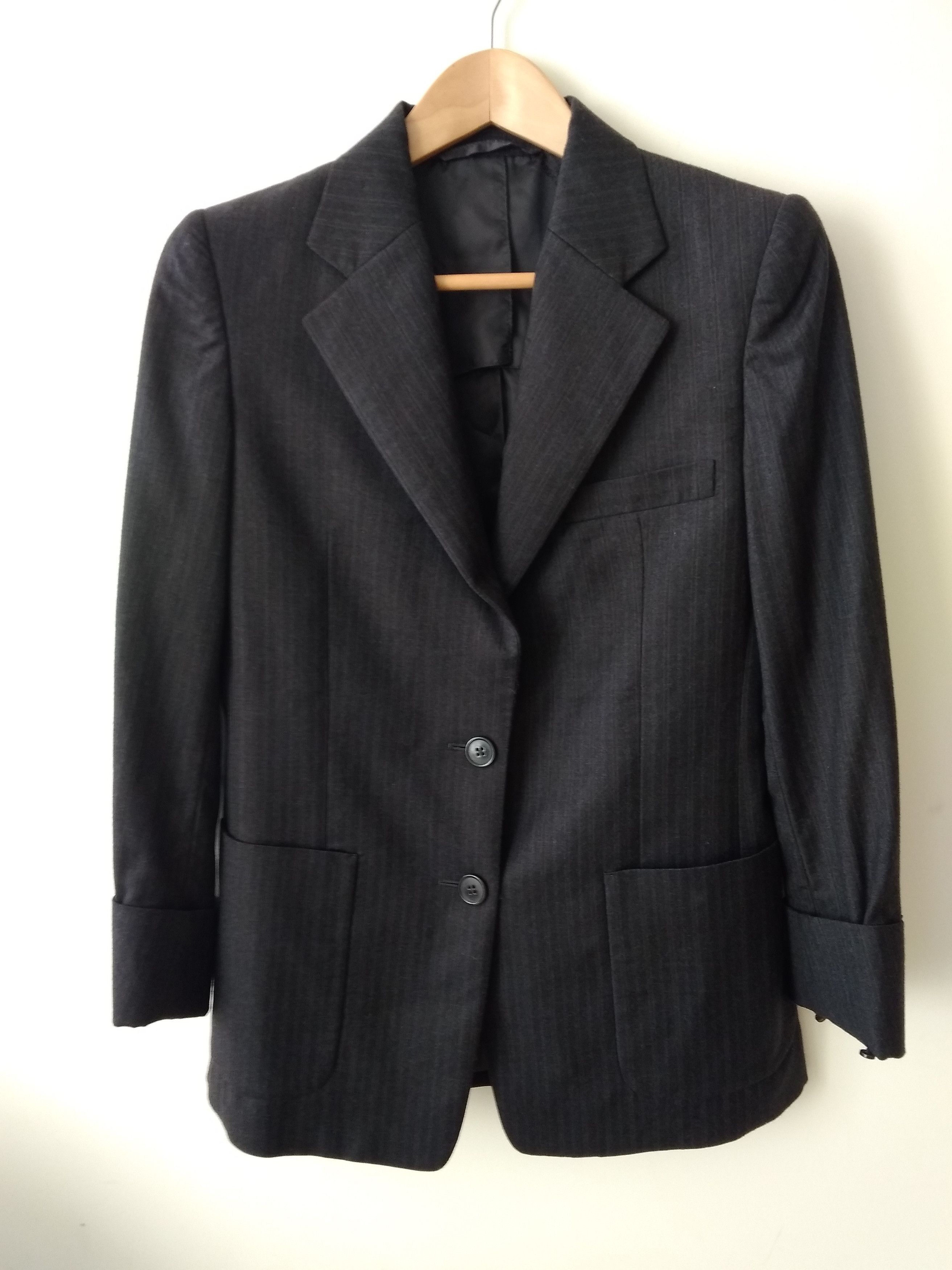 Maison Margiela Maison Martin Margiela Grey Wool Jacket IT42 Size M / US 6-8 / IT 42-44 - 1 Thumbnail