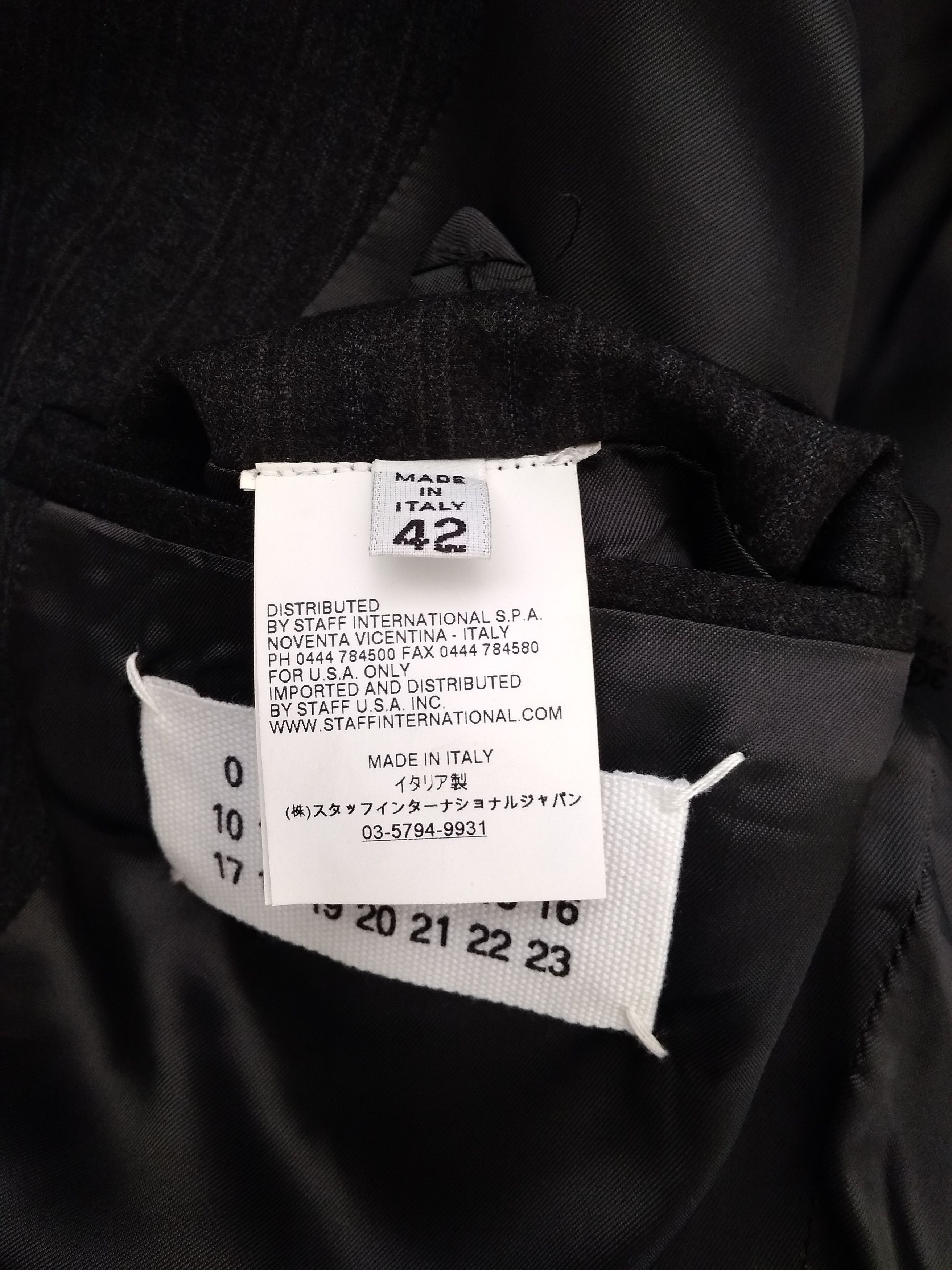 Maison Margiela Maison Martin Margiela Grey Wool Jacket IT42 Size M / US 6-8 / IT 42-44 - 5 Thumbnail