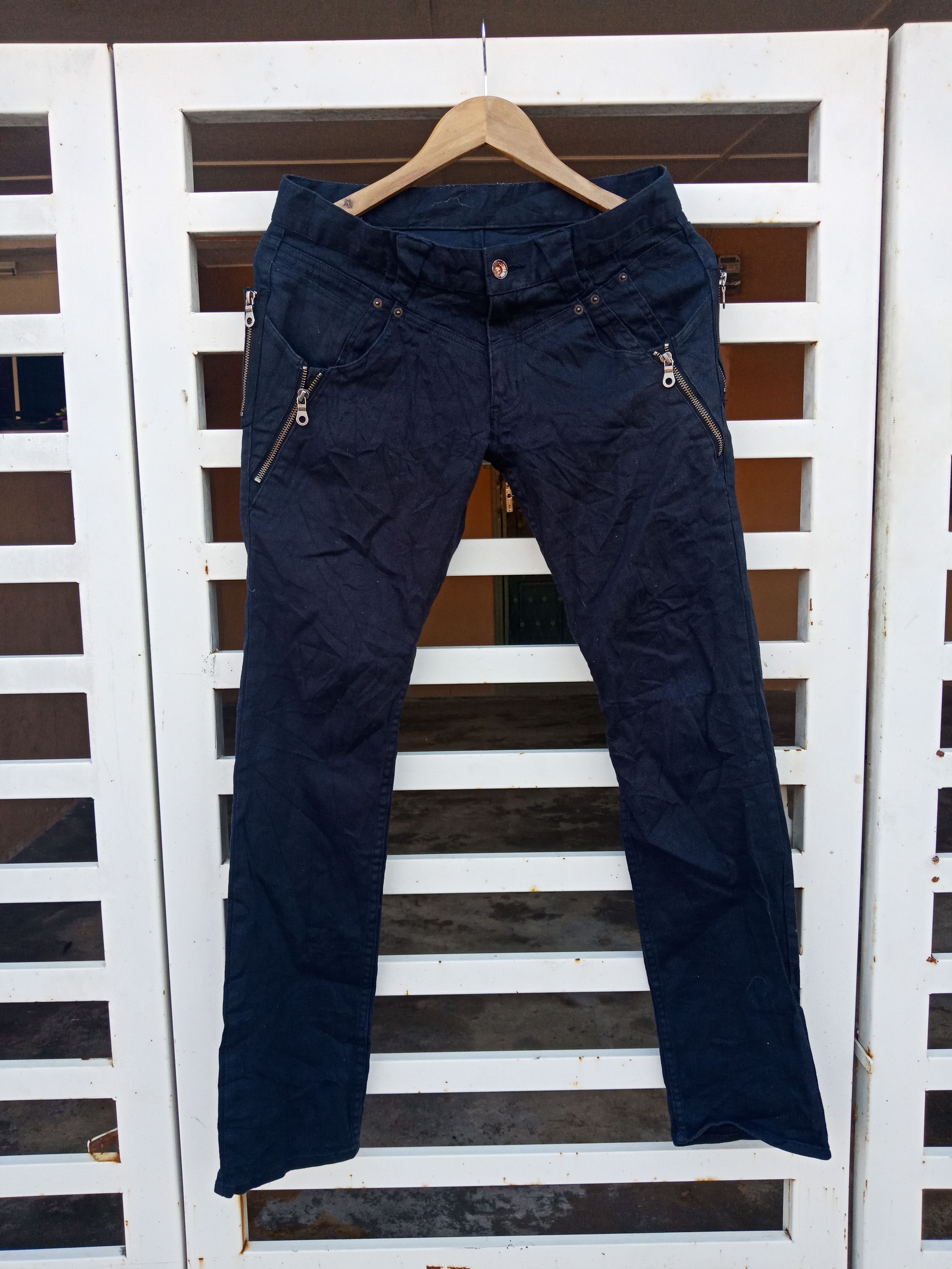PPFM PPFM Japanese Brand Zippers Rare Design Pants Size US 32 / EU 48 - 1 Thumbnail