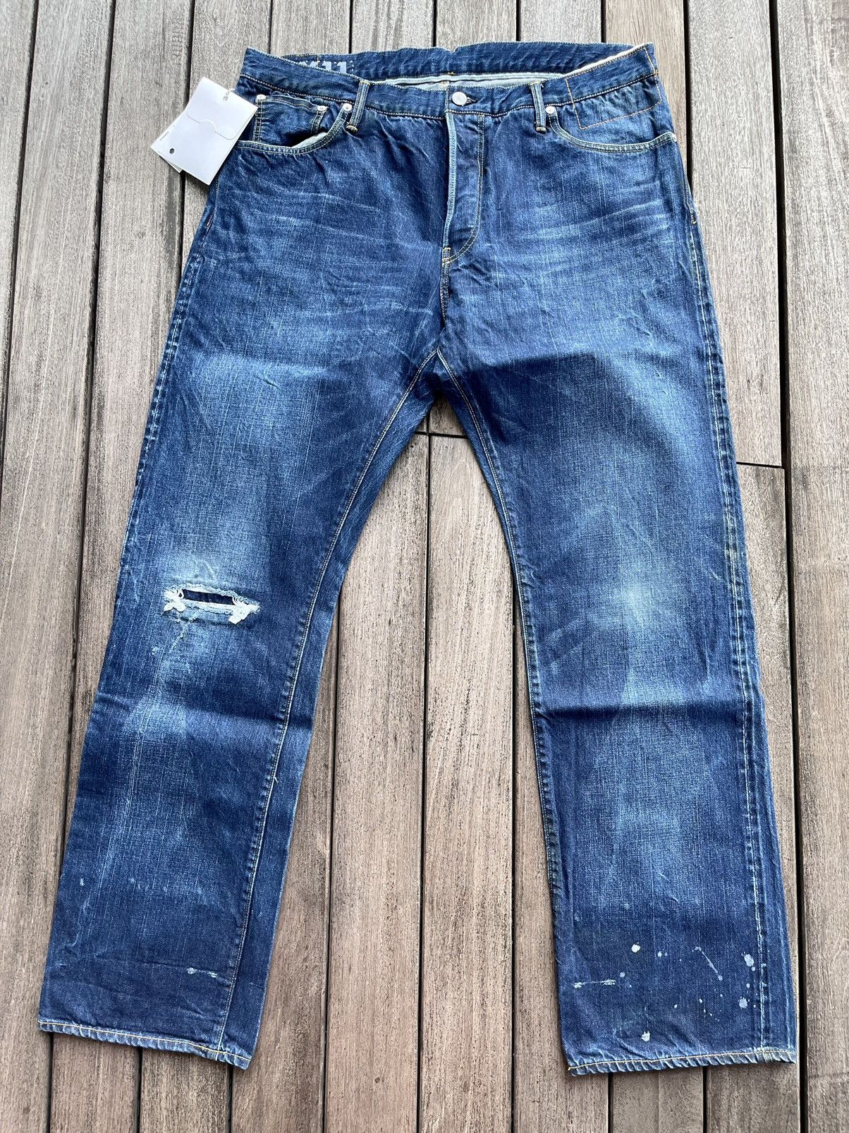 VISVIM SOCIAL SCULPTURE DRY DENIM-11 /2
