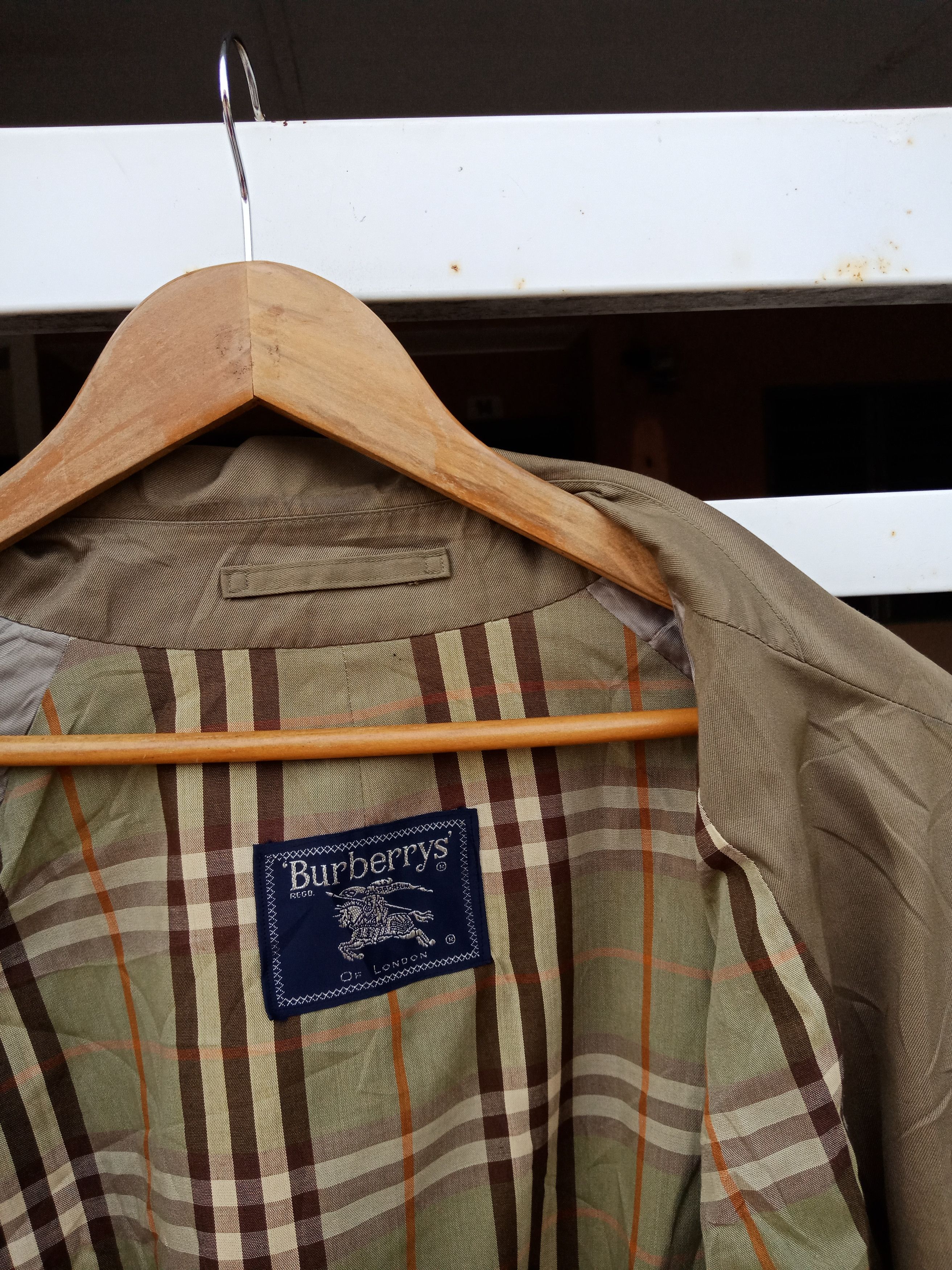 Burberry Burberrys Novacheck Lining Light Long Coat Size US L / EU 52-54 / 3 - 8 Thumbnail