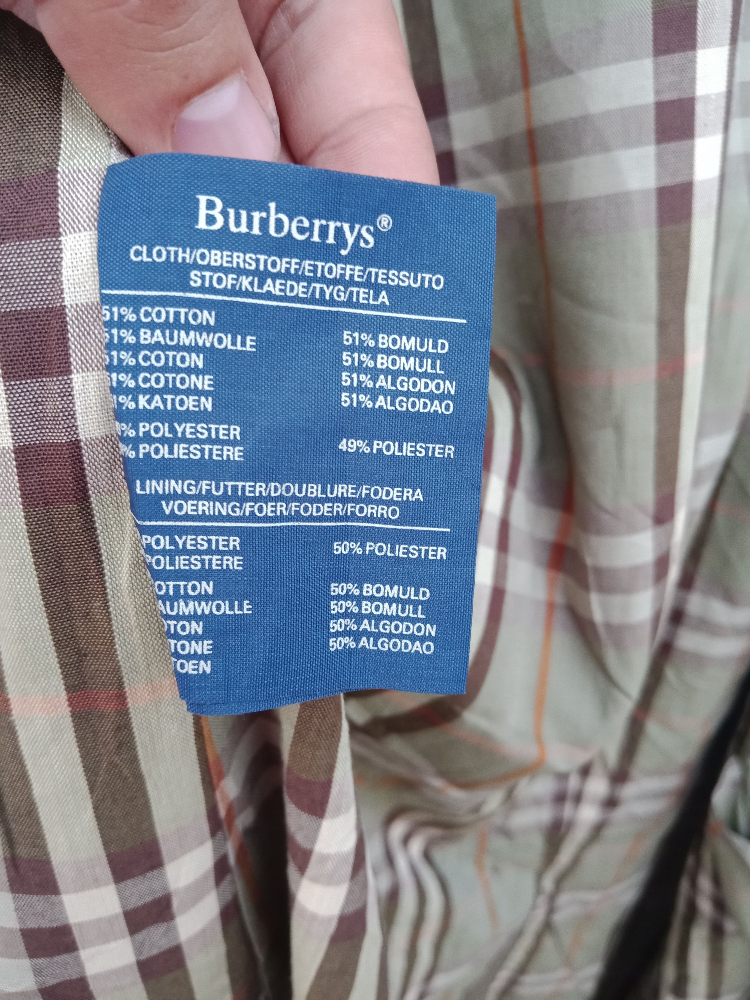 Burberry Burberrys Novacheck Lining Light Long Coat Size US L / EU 52-54 / 3 - 10 Thumbnail