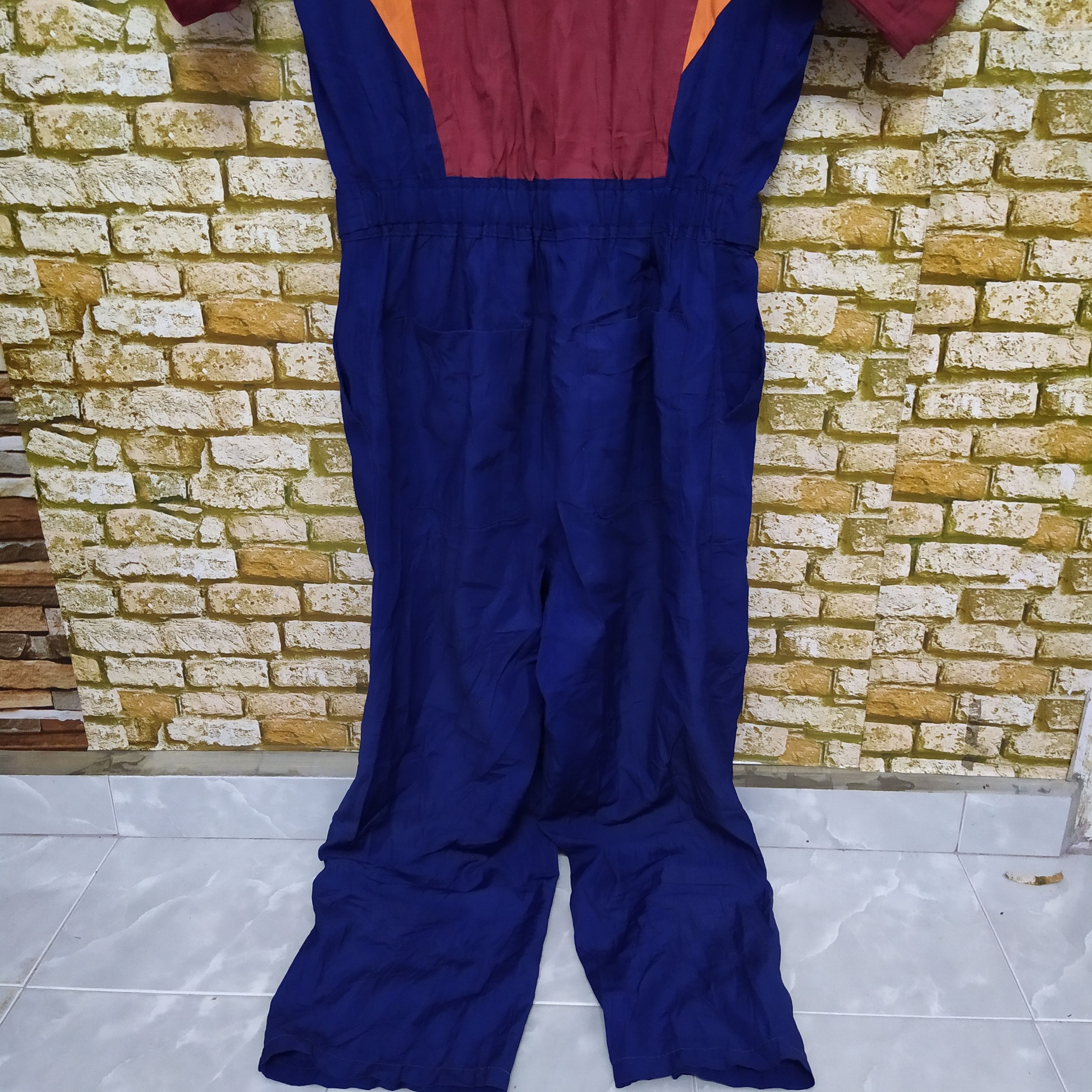 Vintage ENEOS COVERALLS RACING VINTAGE (D474) Size US 30 / EU 46 - 2 Thumbnail