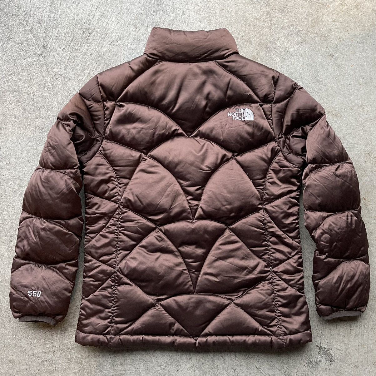 Vintage Brown North Face Puffer Jacket Nuptse 550 S Size US S / EU 44-46 / 1 - 4 Thumbnail