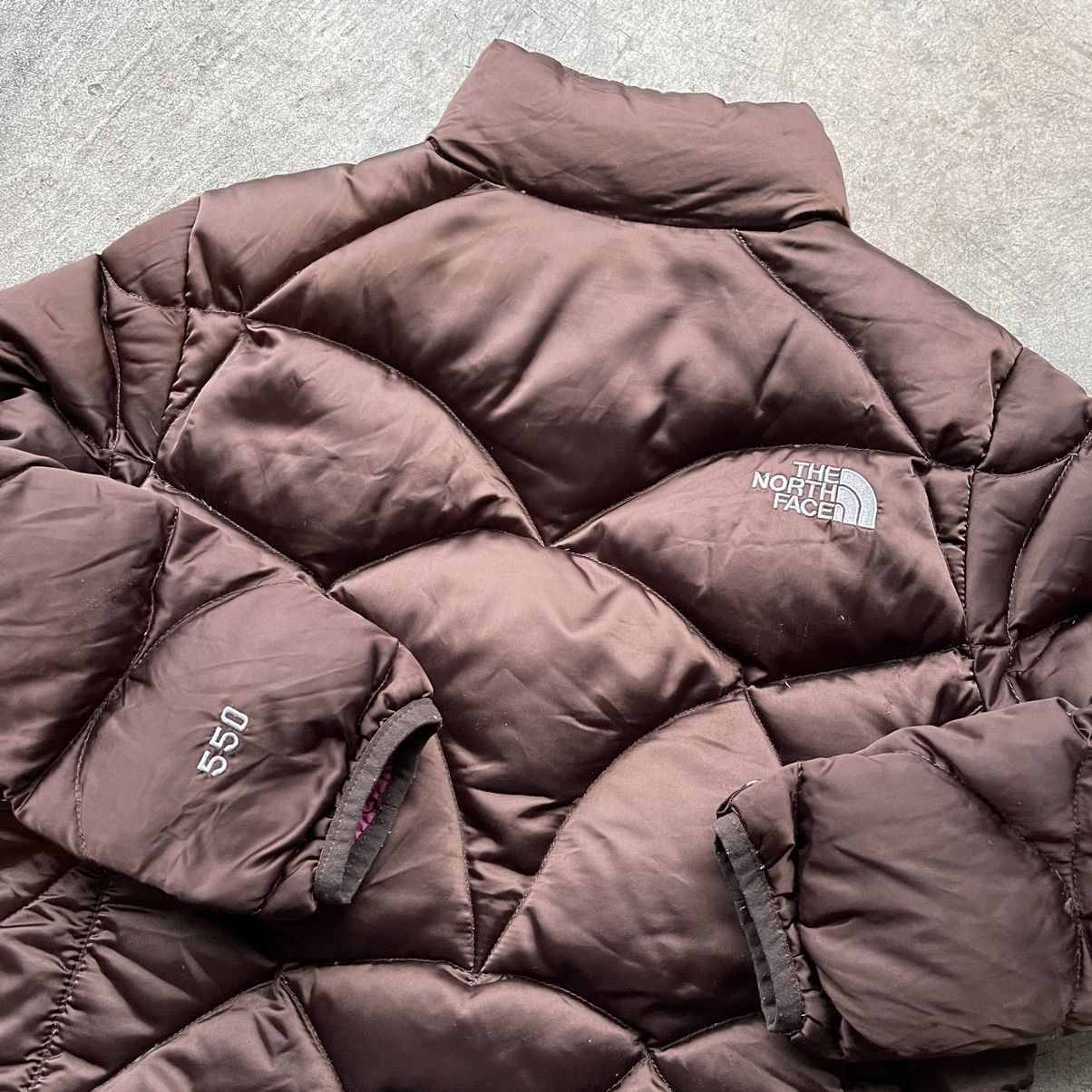 Vintage Brown North Face Puffer Jacket Nuptse 550 S Size US S / EU 44-46 / 1 - 5 Thumbnail