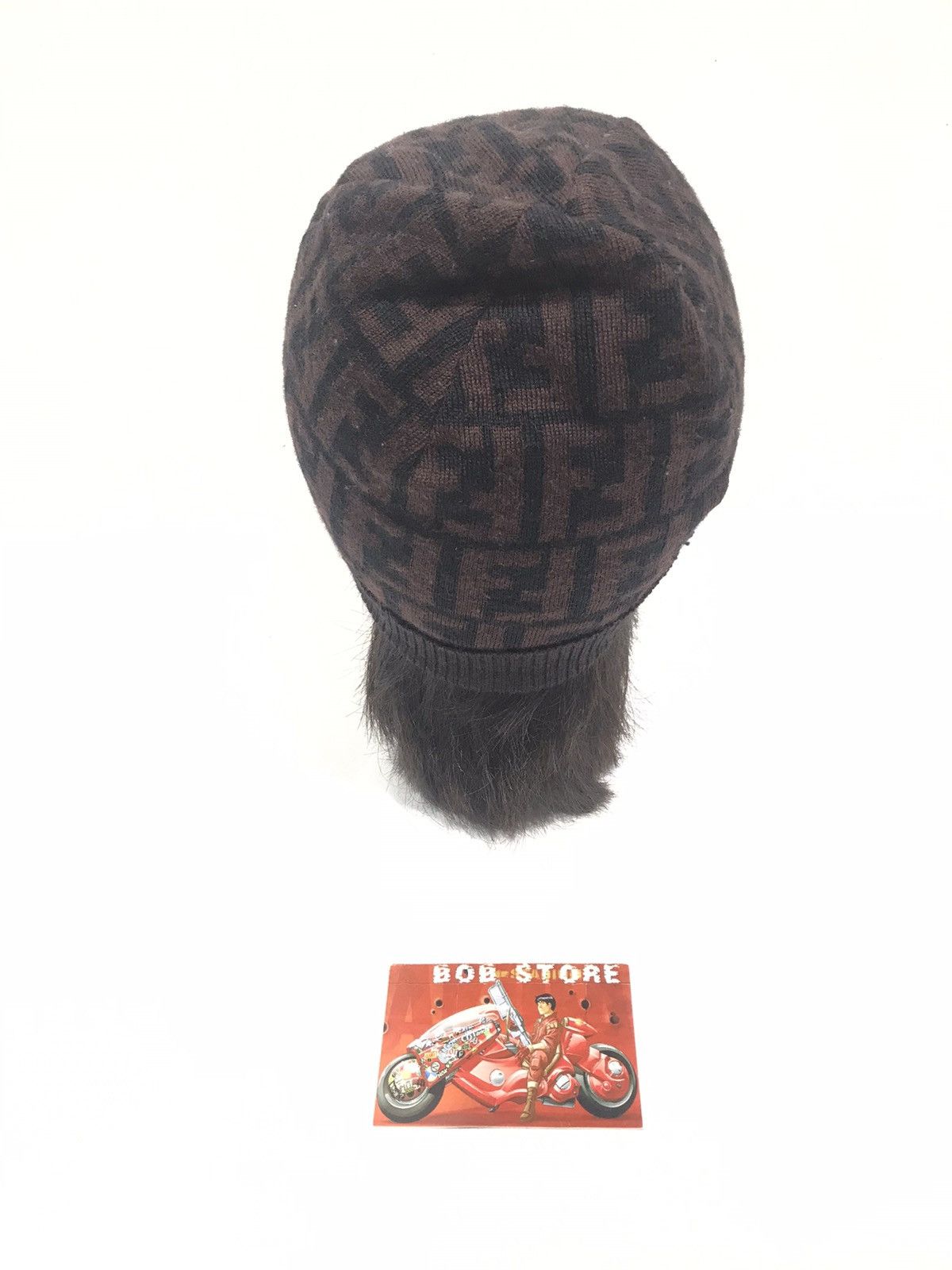 Fendi Fendi Monogram Wool Beanie Size ONE SIZE - 7 Thumbnail