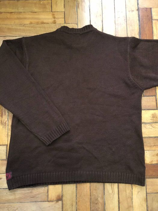 Vintage Vintage Evisu Denim Sweatshirt Rare VINTAGE BROWN EVISU | Grailed