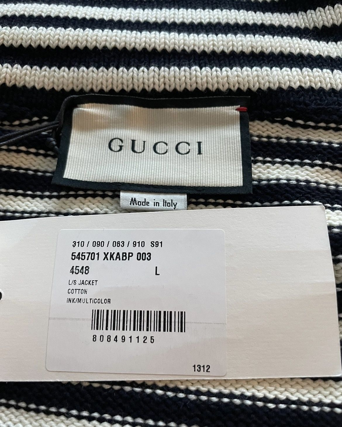 Gucci Super Runway Limited Edition GG Logo Sweater Jacket Size US L / EU 52-54 / 3 - 25 Thumbnail