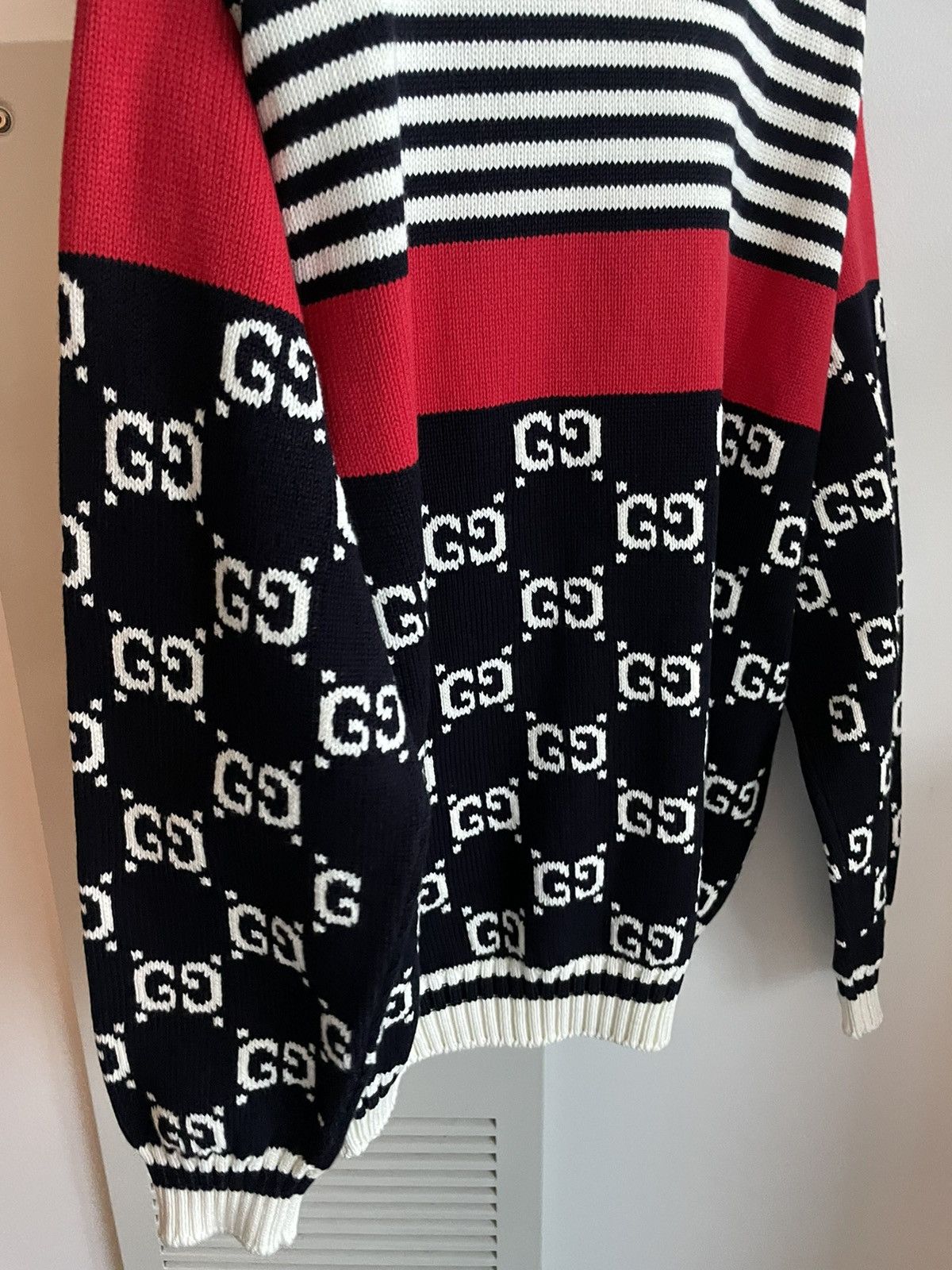 Gucci Super Runway Limited Edition GG Logo Sweater Jacket Size US L / EU 52-54 / 3 - 19 Thumbnail