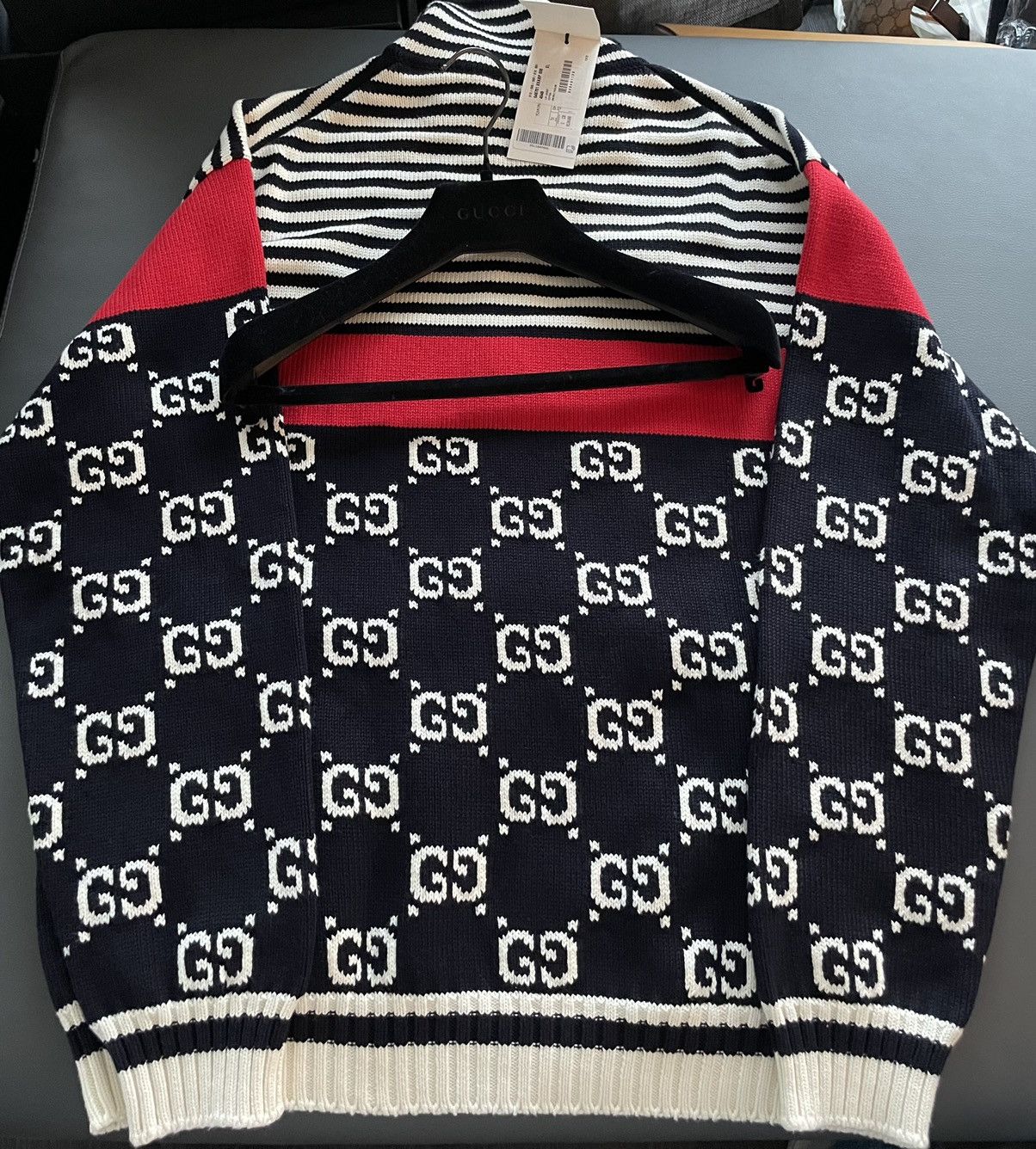 Gucci Super Runway Limited Edition GG Logo Sweater Jacket Size US L / EU 52-54 / 3 - 14 Thumbnail