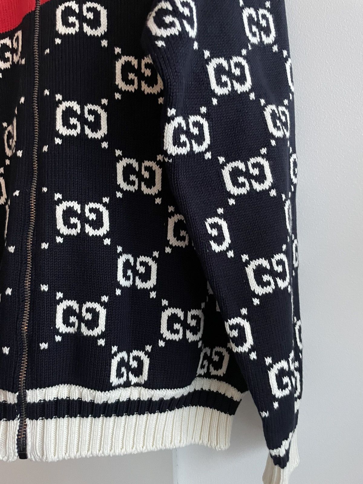 Gucci Super Runway Limited Edition GG Logo Sweater Jacket Size US L / EU 52-54 / 3 - 15 Thumbnail