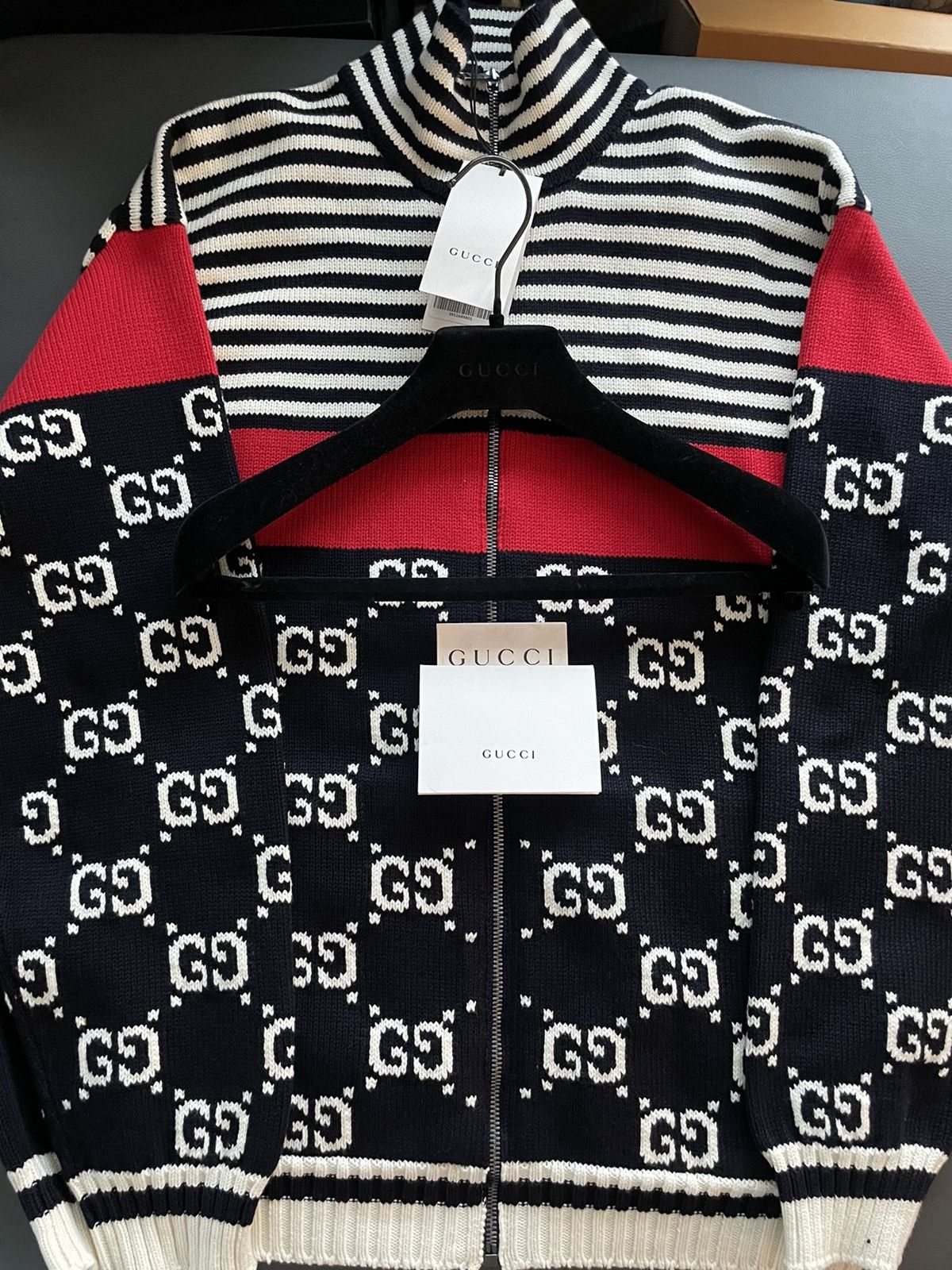 Gucci Super Runway Limited Edition GG Logo Sweater Jacket Size US L / EU 52-54 / 3 - 9 Thumbnail
