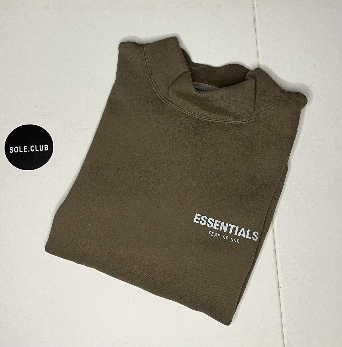 Fear of god essentials pullover mock neck
