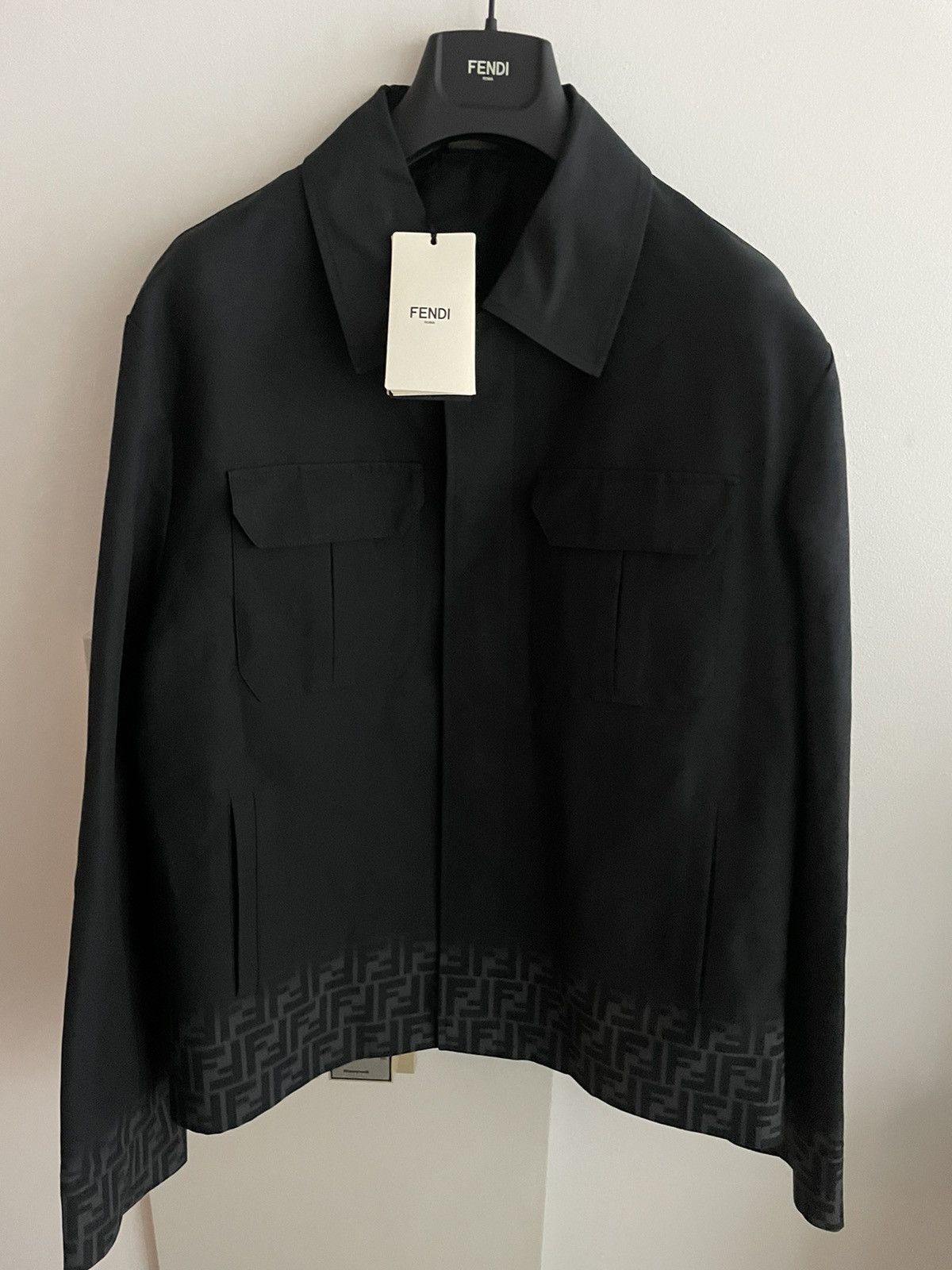 Fendi Runway $3K Value FF Fendi Jacket Brand New w tags Size US M / EU 48-50 / 2 - 17 Thumbnail
