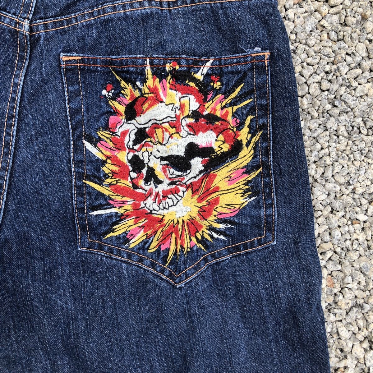 Christian Audigier Ed hardy jeans shorts Size US 34 / EU 50 - 4 Thumbnail
