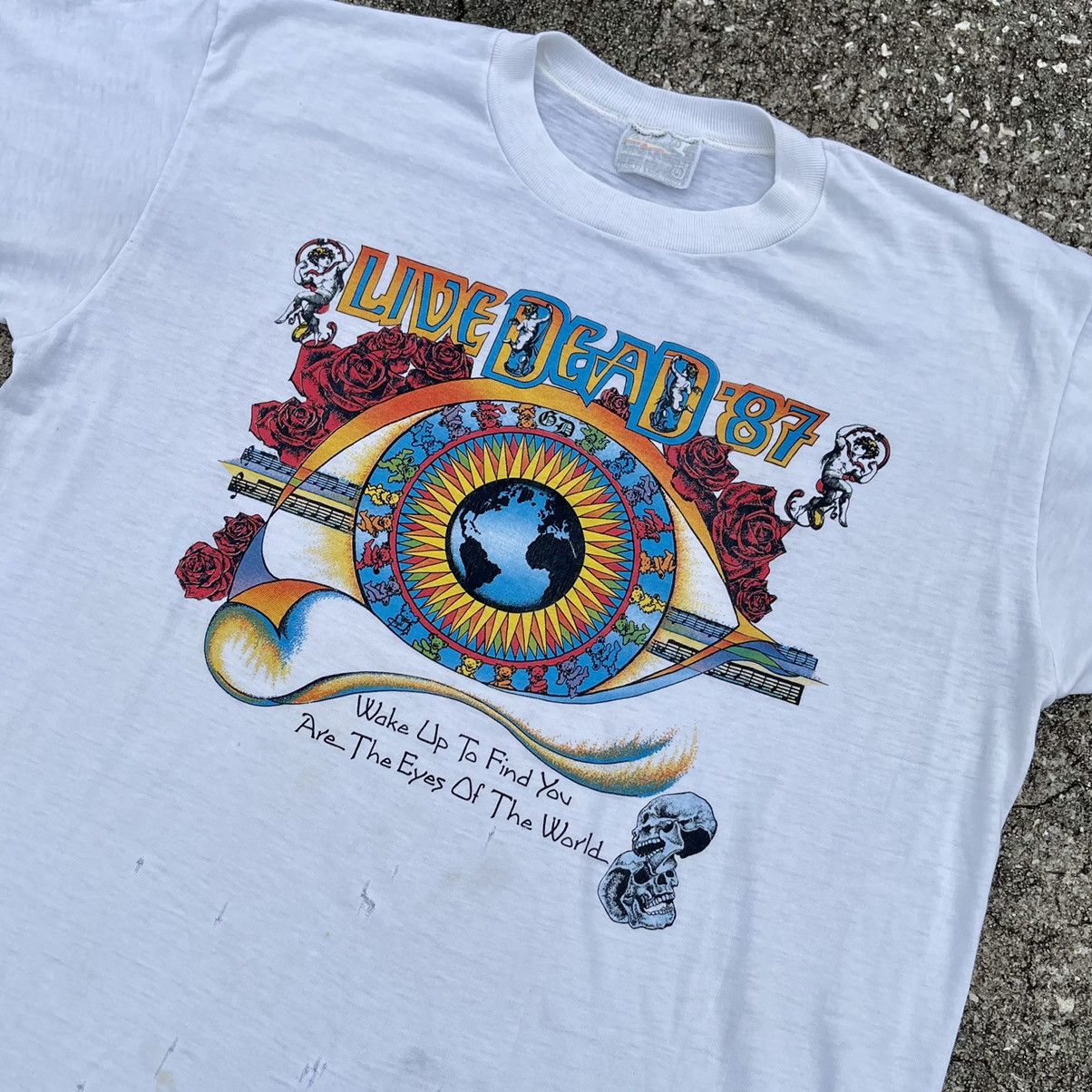 Grateful Dead × Vintage Vintage 1987 Grateful Dead Live Dead Tour 