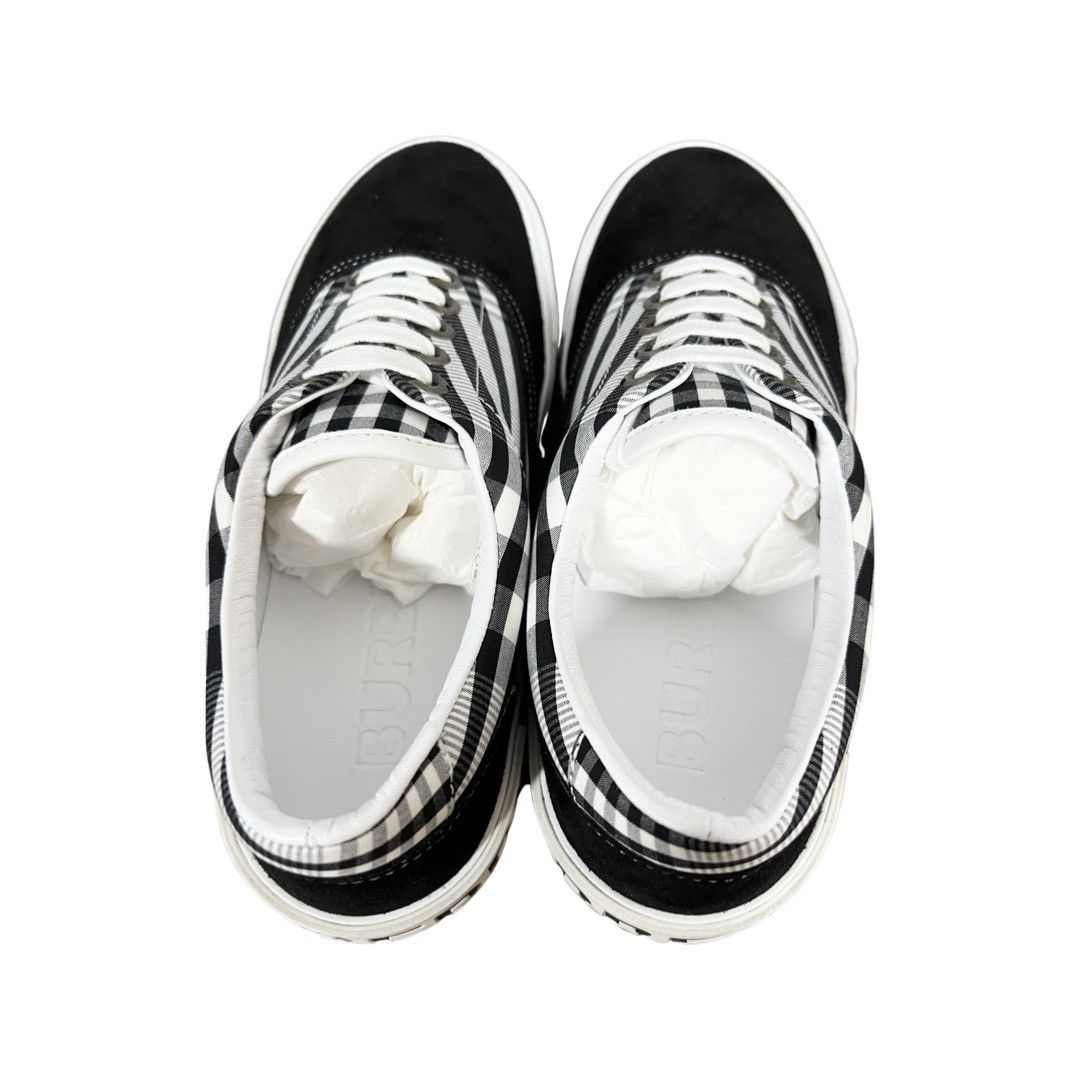 Burberry New Burberry check and suede sneaker Size US 8 / EU 41 - 4 Thumbnail