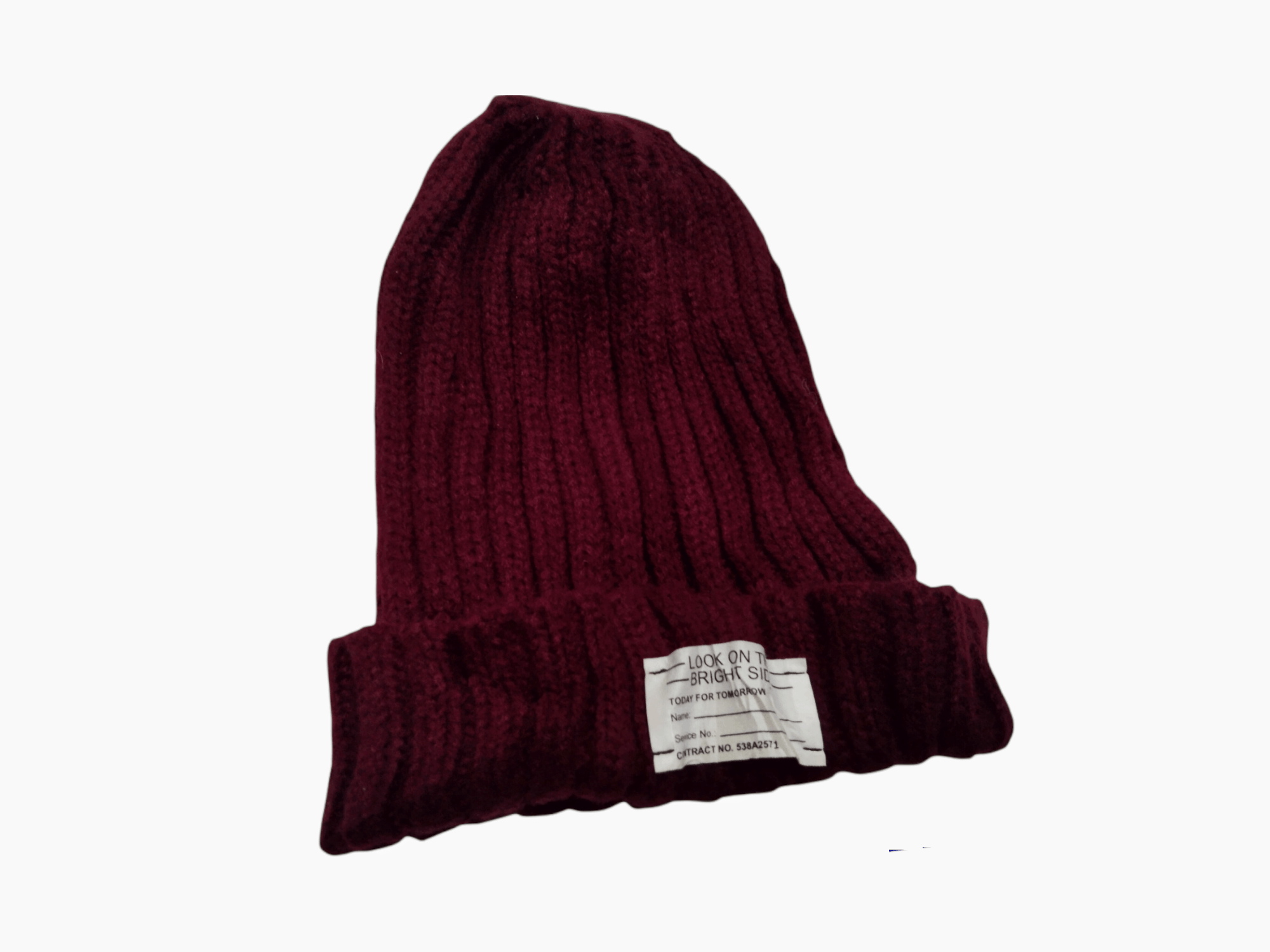 Japanese Brand × Uniqlo VINTAGE GU KNITTED CUFFED BEANIE Size ONE SIZE - 8 Thumbnail