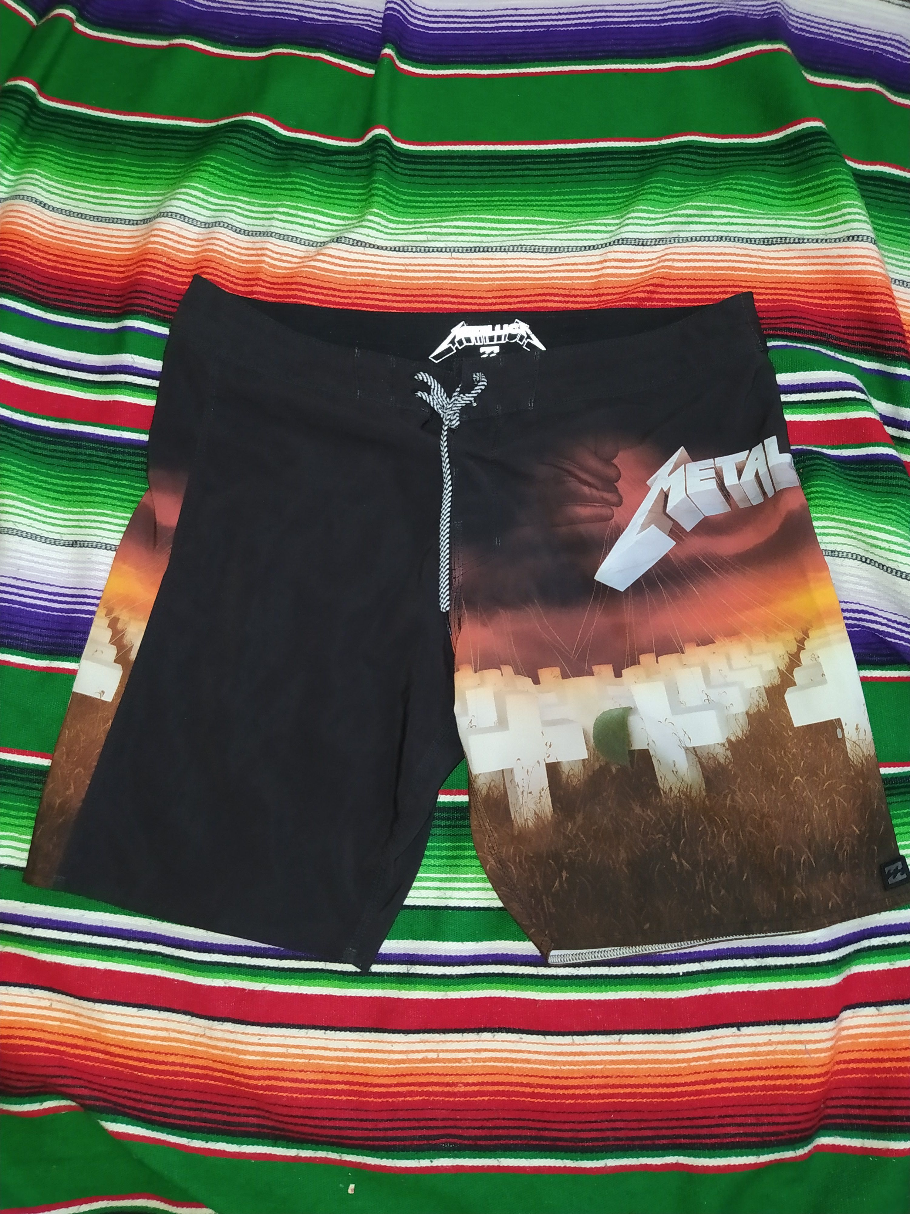Billabong Metallica X Billabong board shorts Grailed