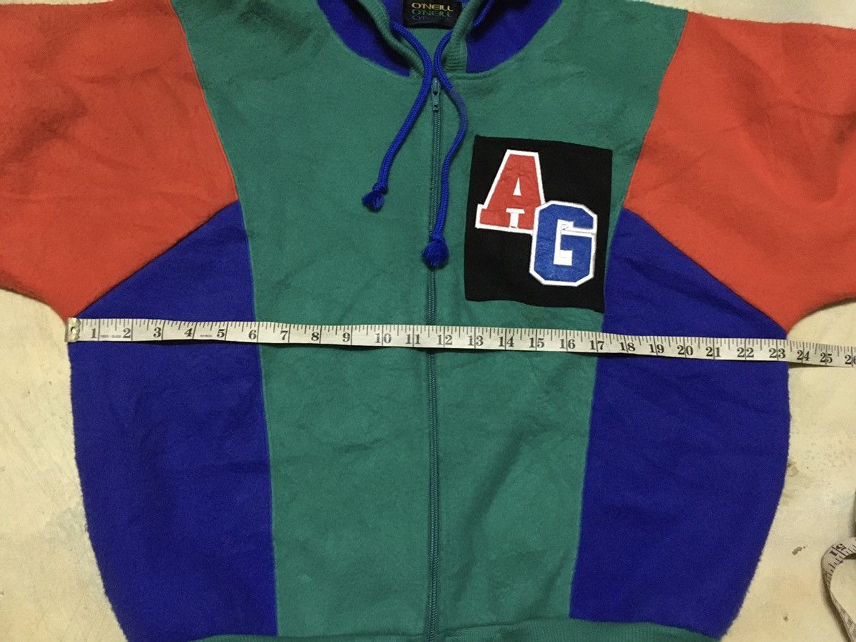 O'Neill × Vintage Vintage Oneill Hoodie Colour Block Size US M / EU 48-50 / 2 - 10 Thumbnail