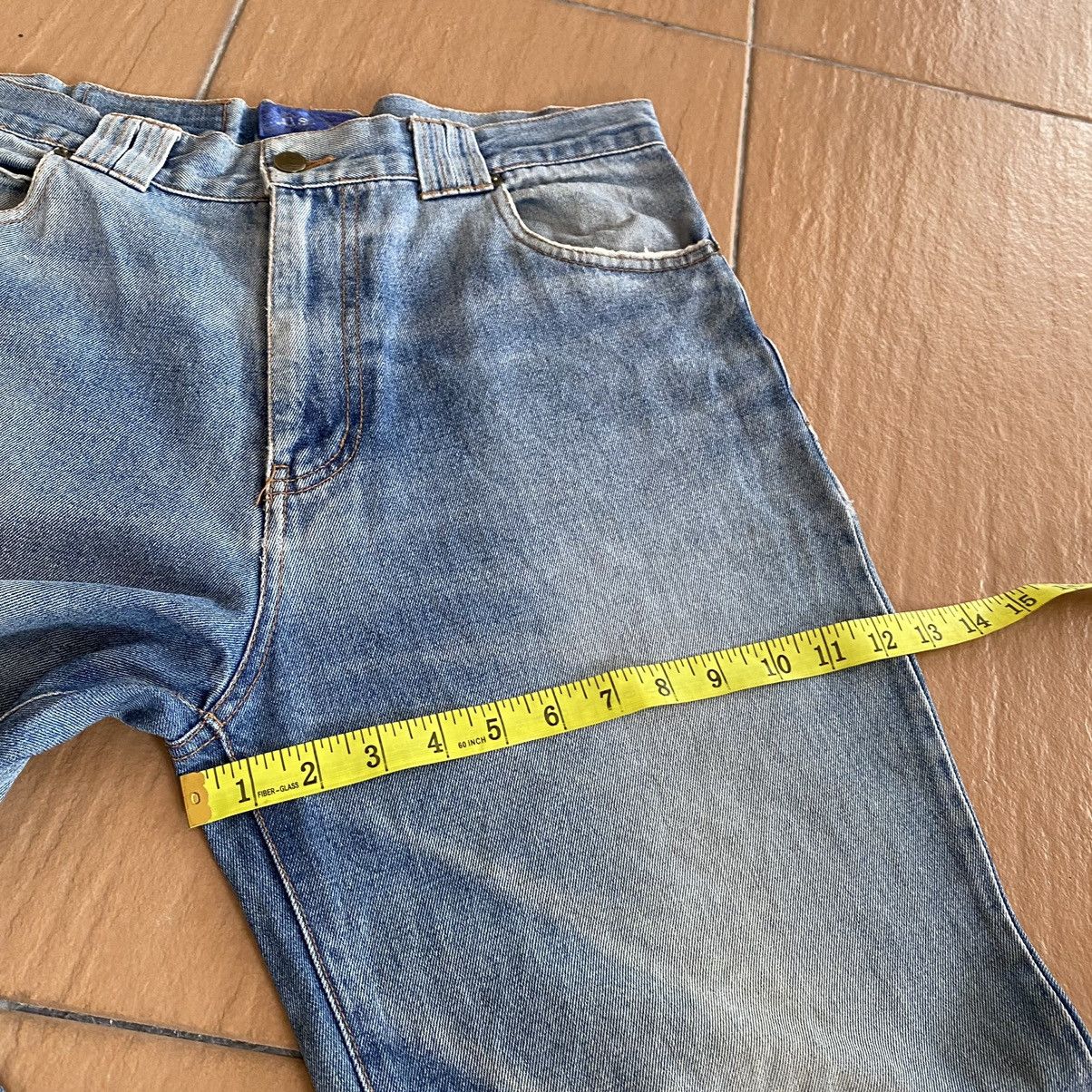 Kansai Yamamoto Vintage Kansai Man Dragon Embroidery Distressed Loose Jeans Size US 32 / EU 48 - 15 Thumbnail