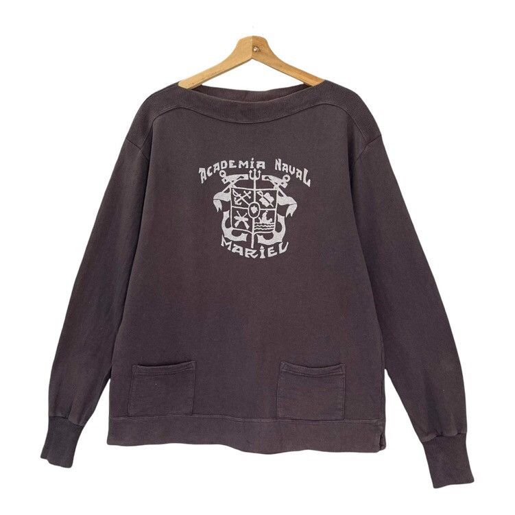 Avirex Cheswick Academia Naval Mariel Crewneck Sweatshirt Size M Size US M / EU 48-50 / 2 - 3 Thumbnail