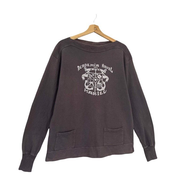 Avirex Cheswick Academia Naval Mariel Crewneck Sweatshirt Size M Size US M / EU 48-50 / 2 - 2 Thumbnail