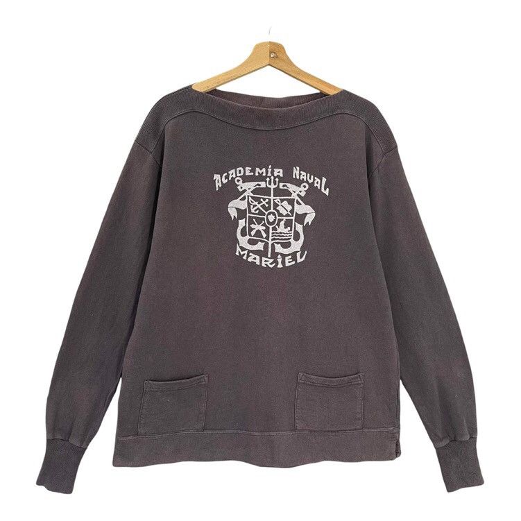 Avirex Cheswick Academia Naval Mariel Crewneck Sweatshirt Size M Size US M / EU 48-50 / 2 - 1 Thumbnail