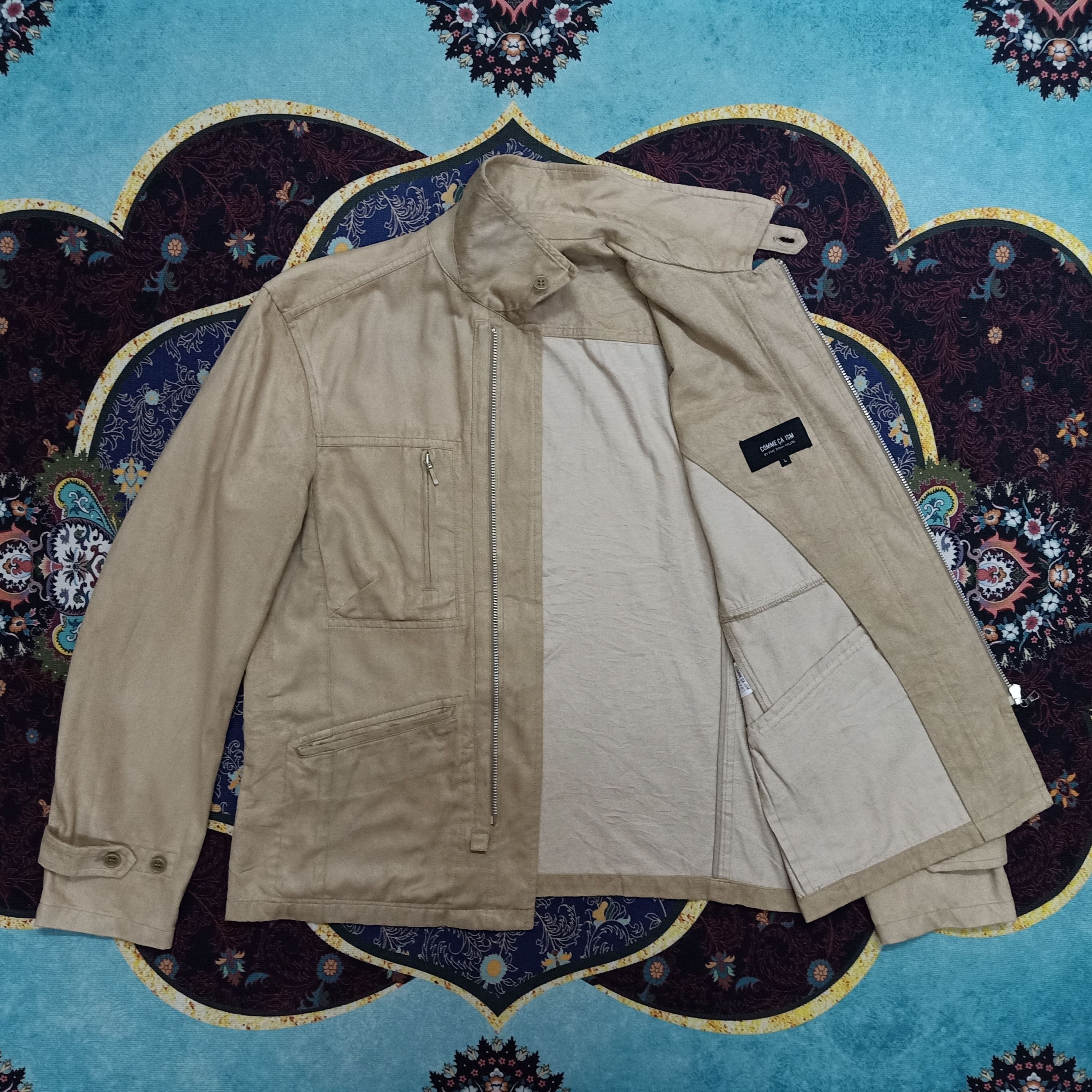 Comme Ca Ism COMME CA ISM Five Foxes Co Beige Jacket Size US S / EU 44-46 / 1 - 3 Thumbnail