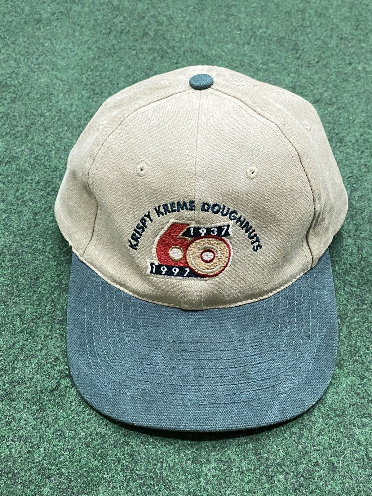 Vintage 1997 60th Anniversary Krispy Kreme Hat | Grailed