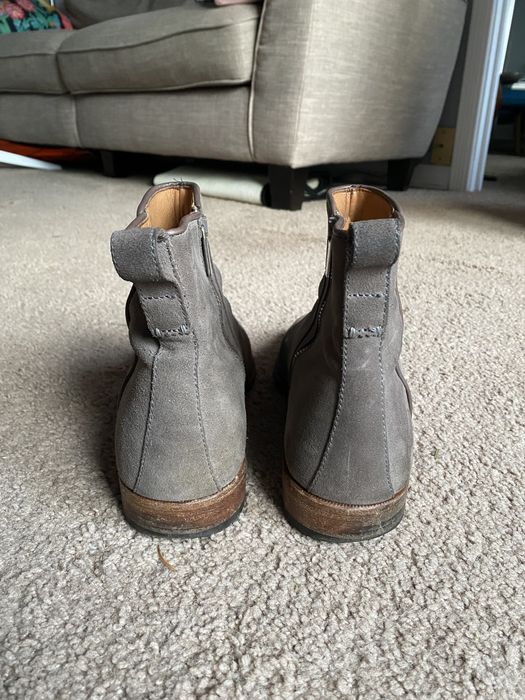 Aquatalia Grey Suede Boots Grailed