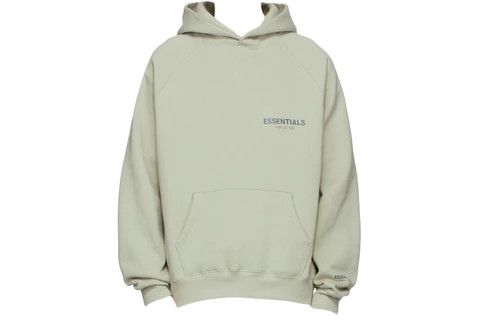 Fear of God Fear of God Essentials SSENSE Exclusive Hoodie Concrete Size US M / EU 48-50 / 2 - 1 Thumbnail