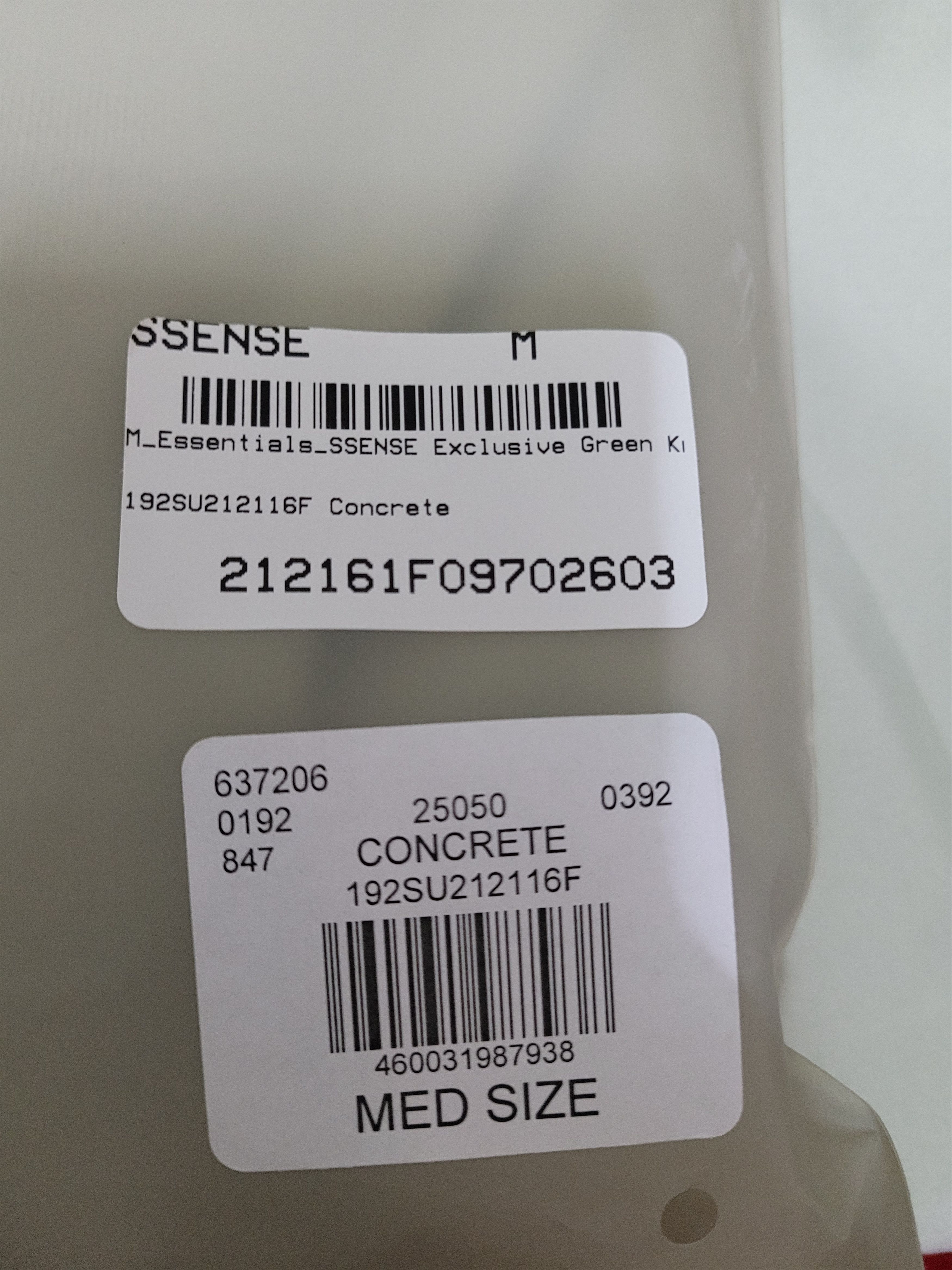 Fear of God Fear of God Essentials SSENSE Exclusive Hoodie Concrete Size US M / EU 48-50 / 2 - 12 Thumbnail