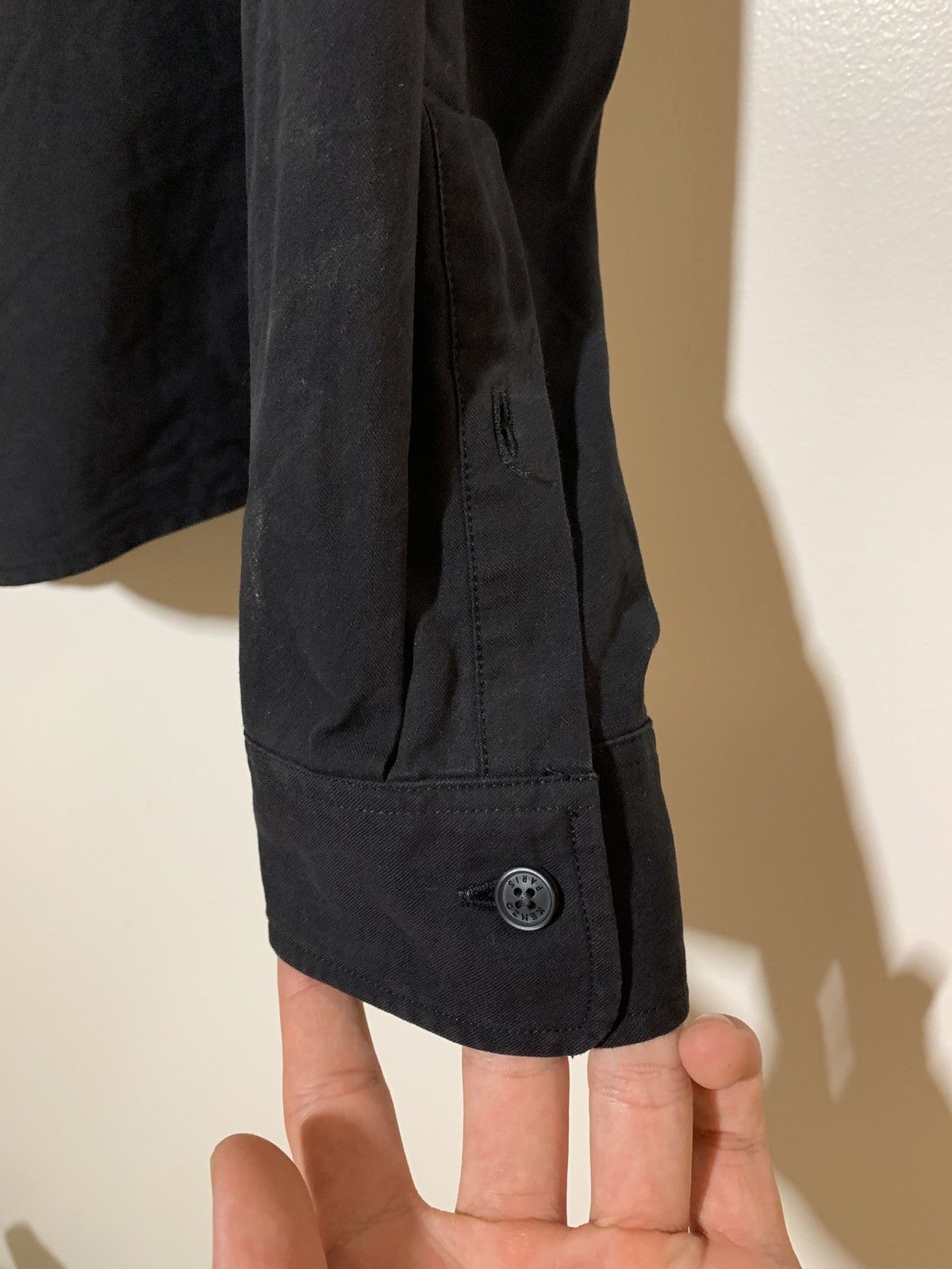 Kenzo Black Logo Crest Button Up Size US M / EU 48-50 / 2 - 3 Thumbnail