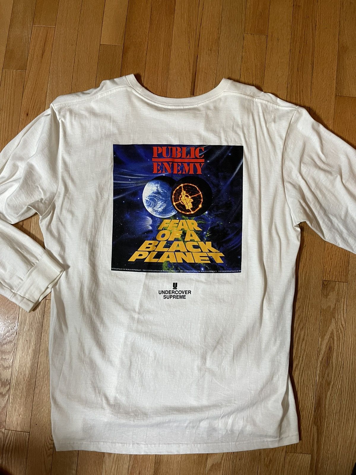 Supreme UNDERCOVER/Public Enemy Counterattack L/S Tee Black