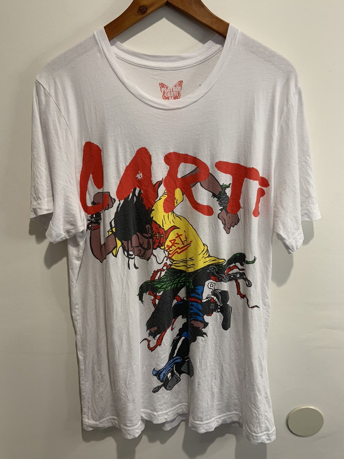 Playboi Carti Circle Jerks Rip Tee | Grailed