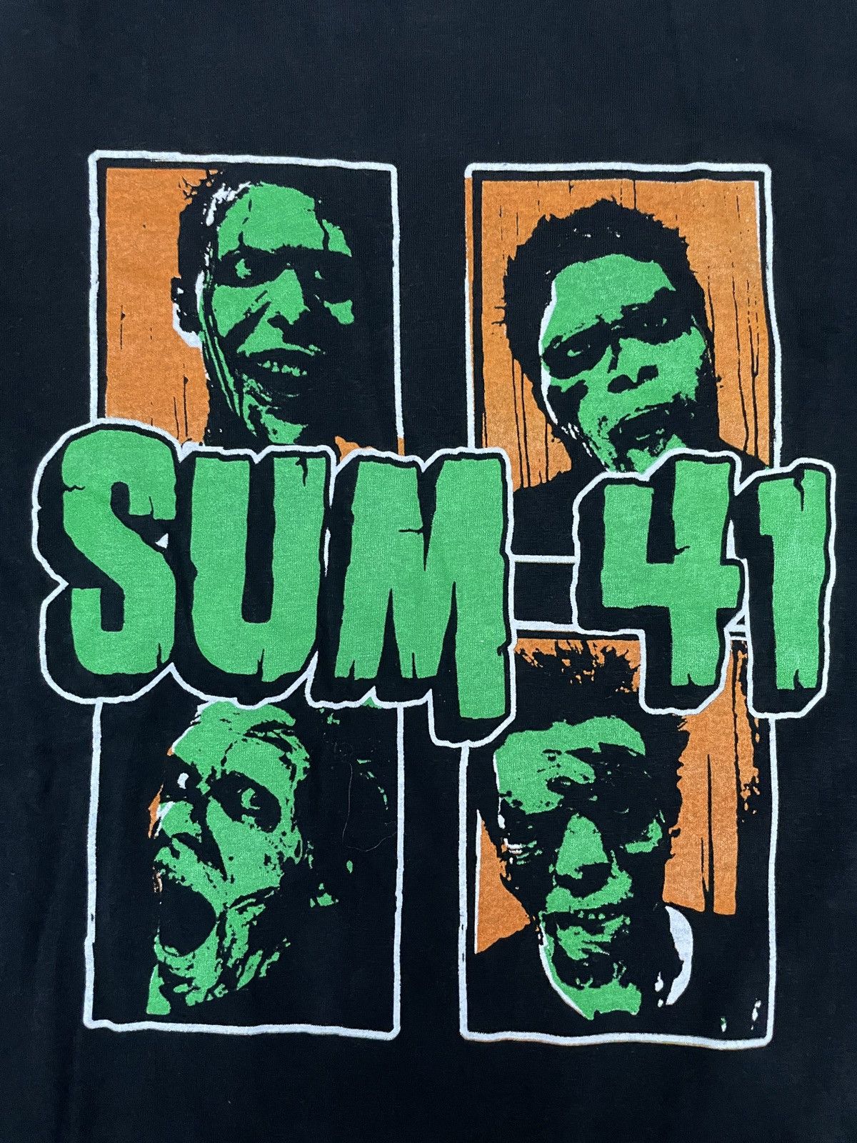 Band Tees RaRe Vtg Sum 41 Canadian Rock Band Shirt Size US XL / EU 56 / 4 - 2 Thumbnail